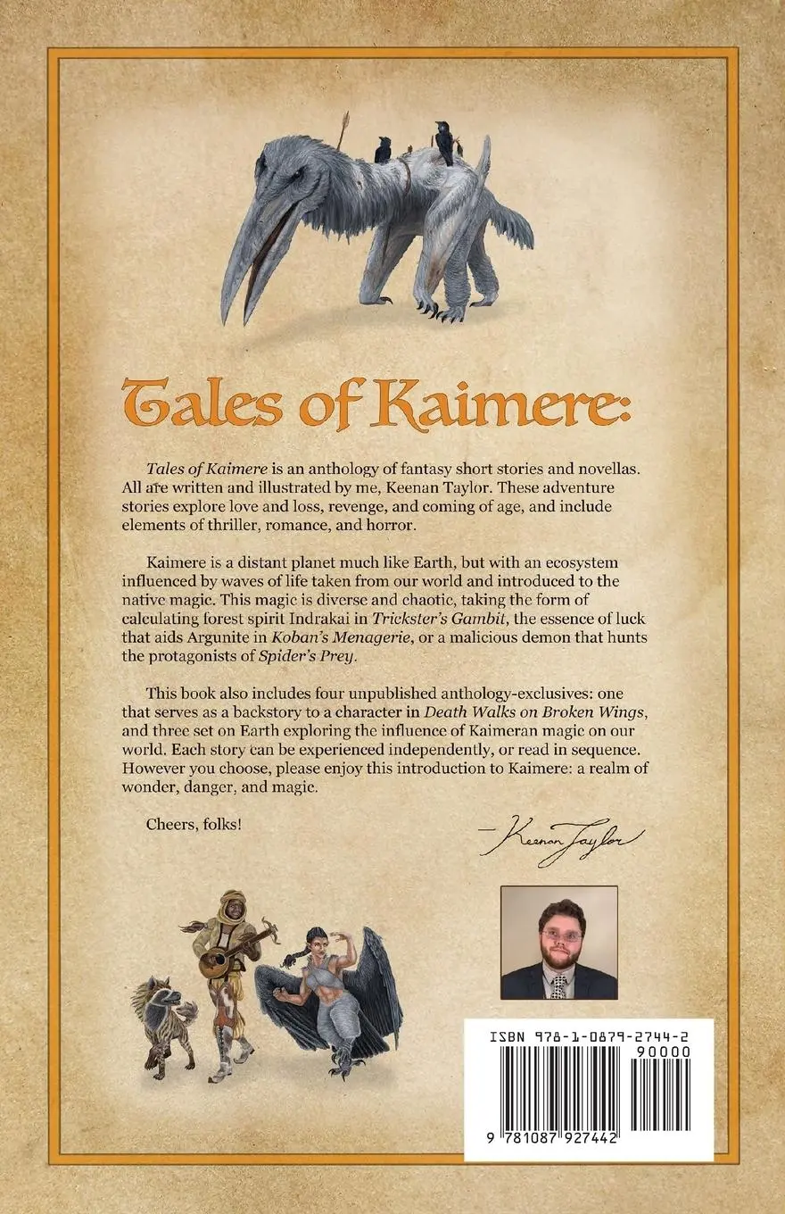 Rückseite: 9781087927442 | Tales of Kaimere | Anthology 1 | Keenan Taylor | Taschenbuch | 2020
