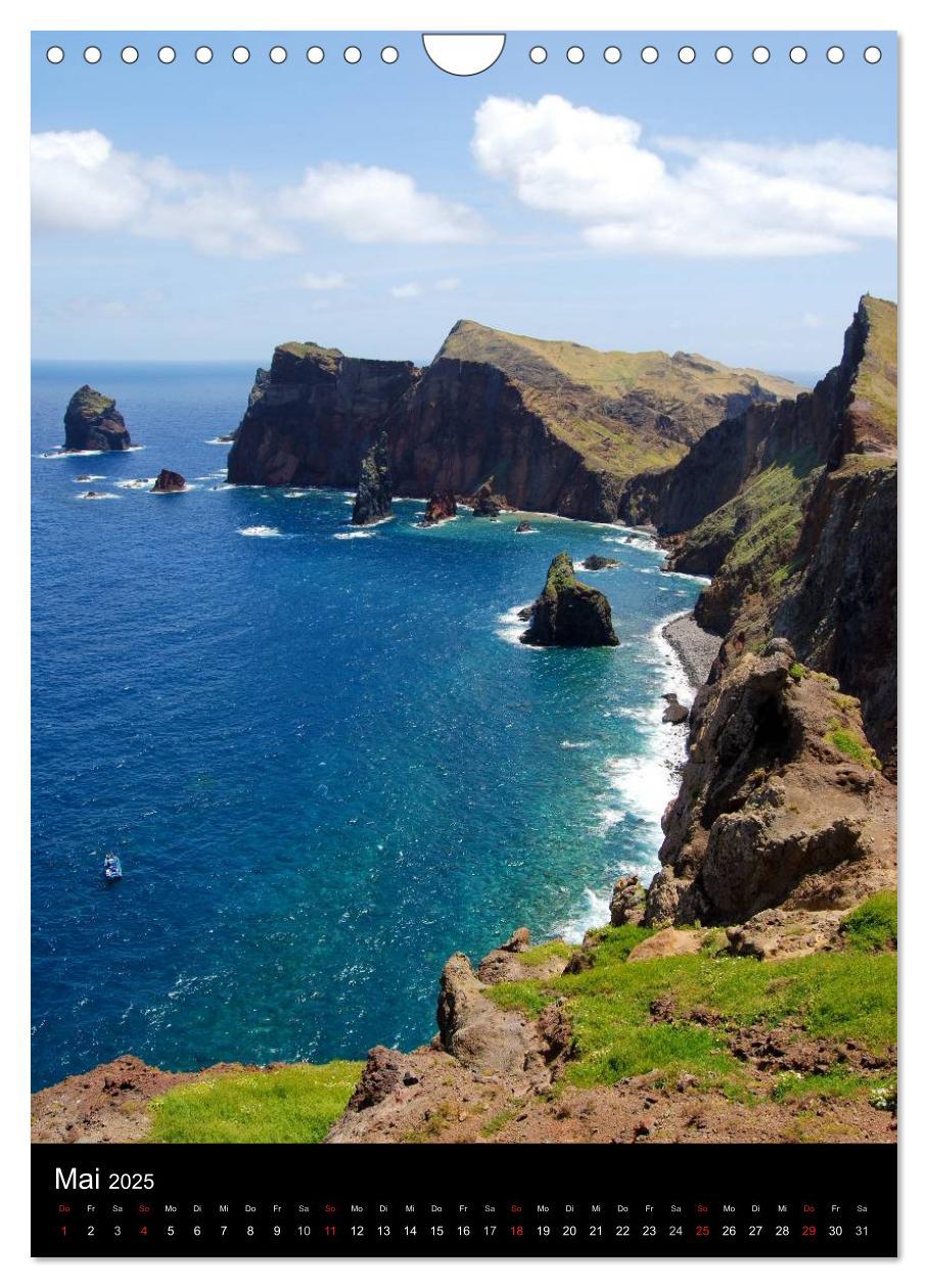 Bild: 9783457087442 | MADEIRA (Wandkalender 2025 DIN A4 hoch), CALVENDO Monatskalender