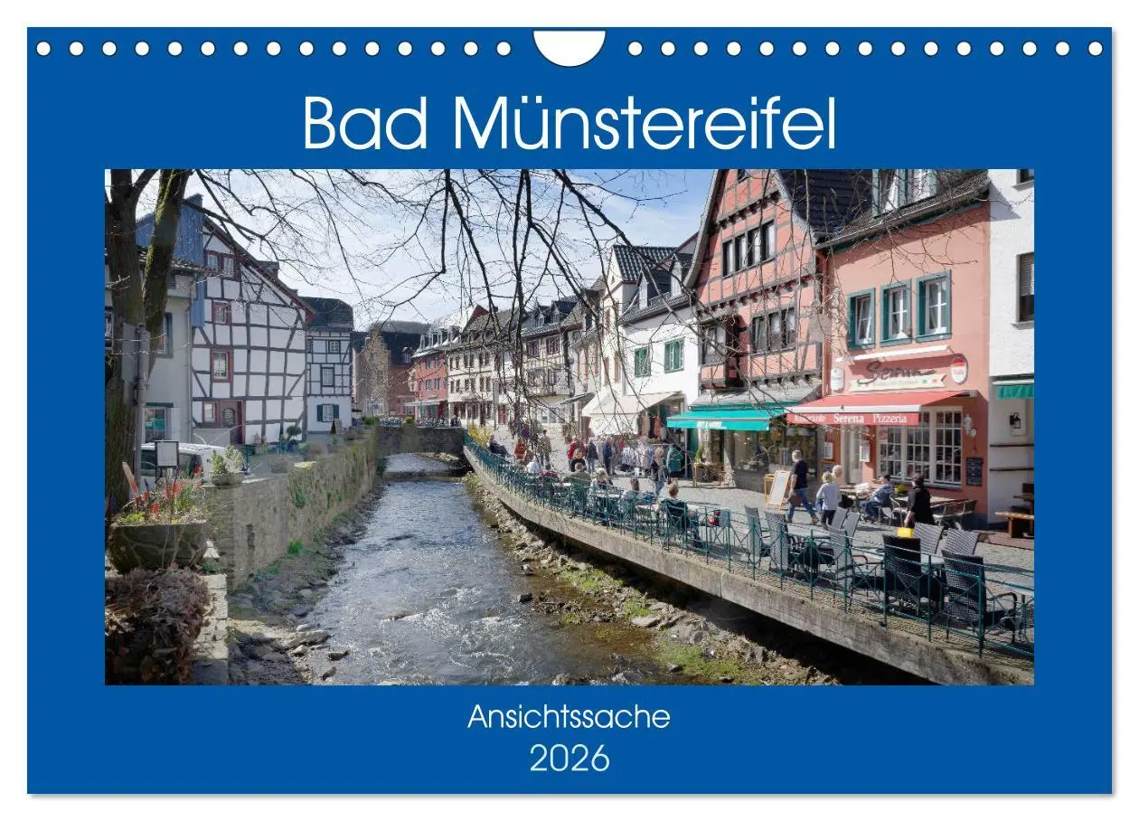 Cover: 9783457917442 | Bad Münstereifel - Ansichtssache (Wandkalender 2026 DIN A4 quer),...