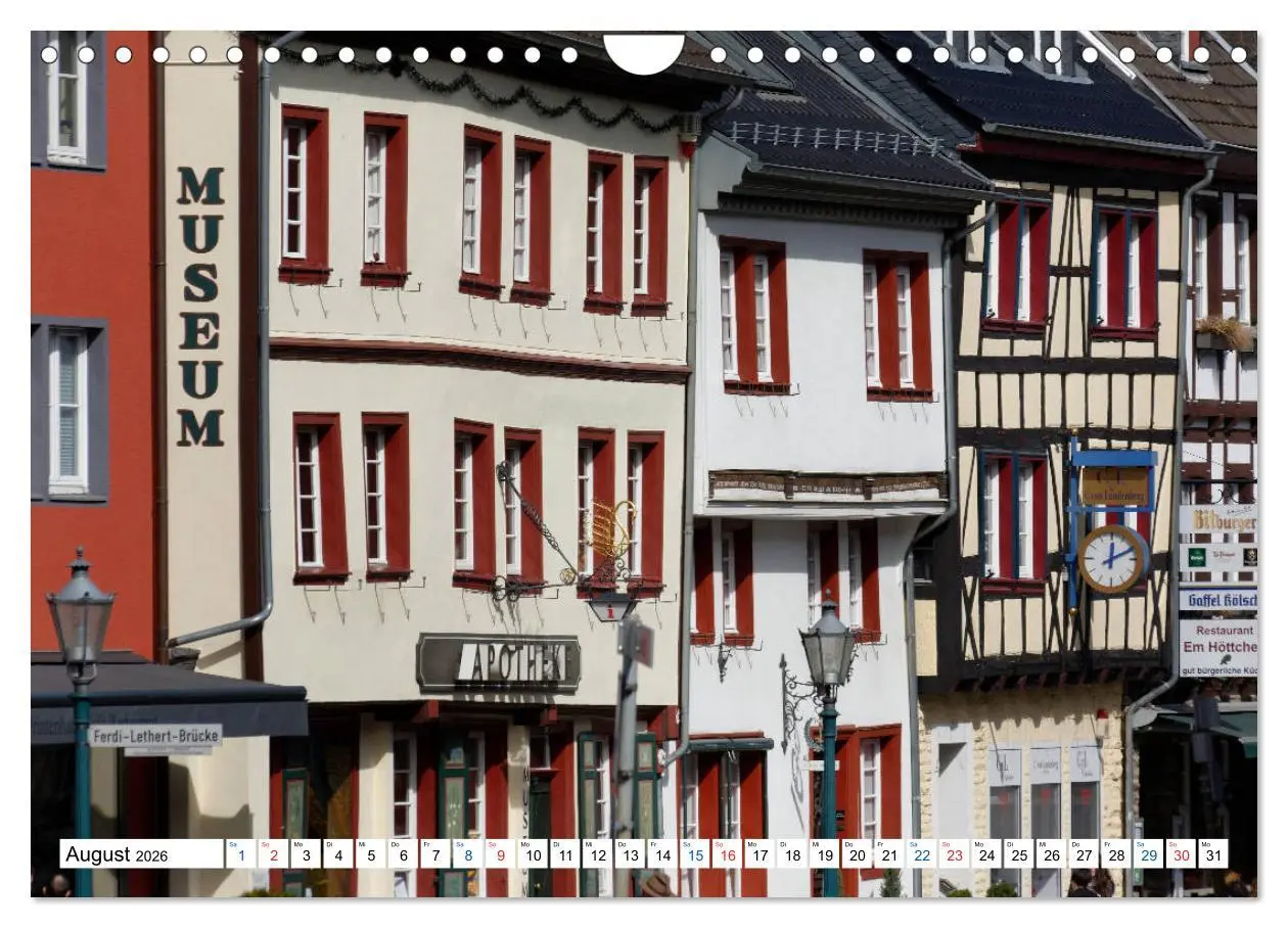 Bild: 9783457917442 | Bad Münstereifel - Ansichtssache (Wandkalender 2026 DIN A4 quer),...