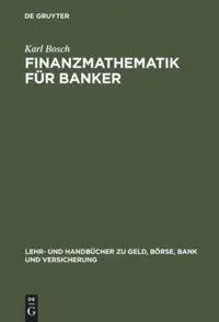 Cover: 9783486247442 | Finanzmathematik für Banker | Karl Bosch | Buch | VII | Deutsch | 2000