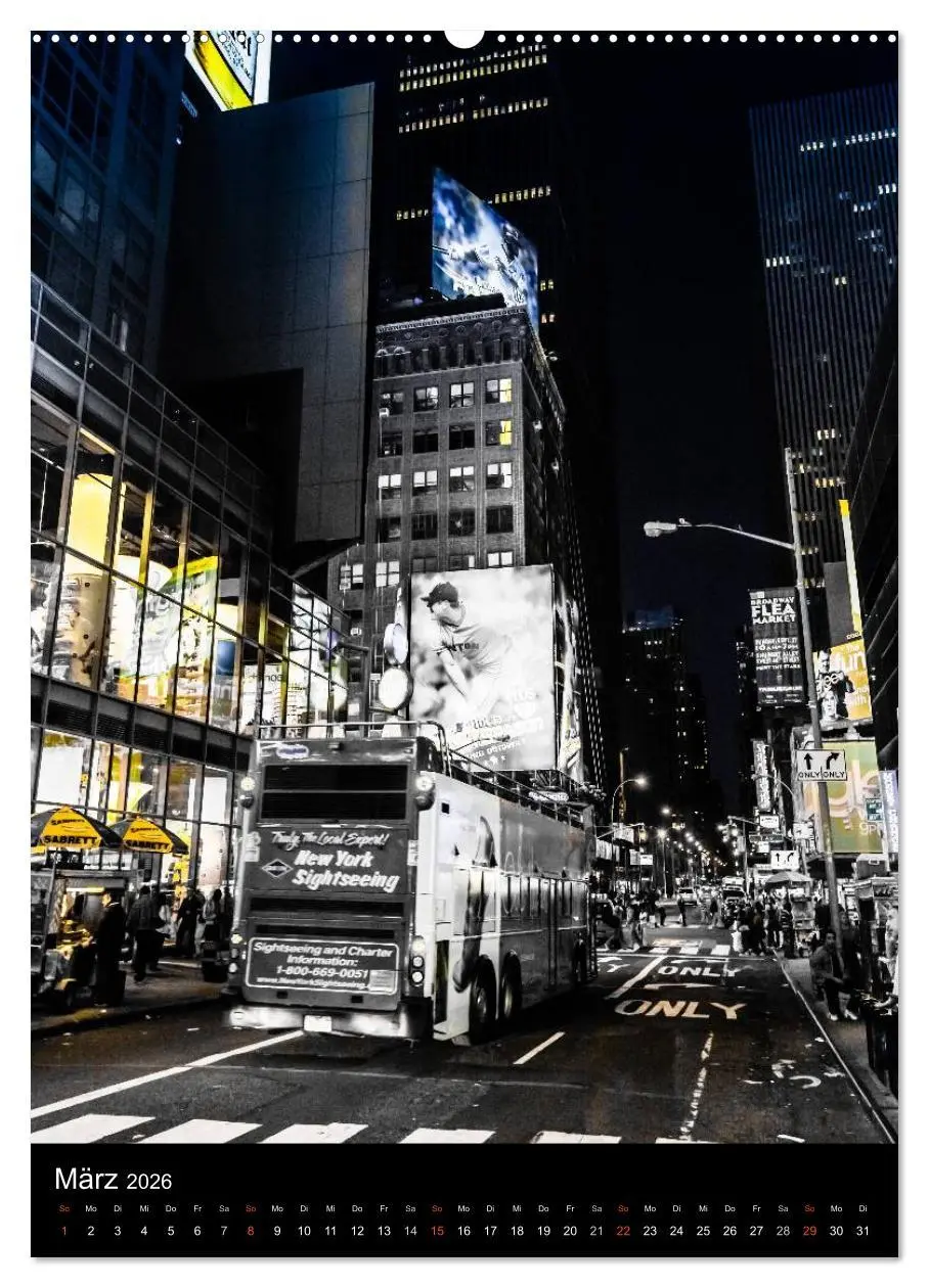 Bild: 9783516487442 | NEW YORK - street view (hochwertiger Premium Wandkalender 2026 DIN...