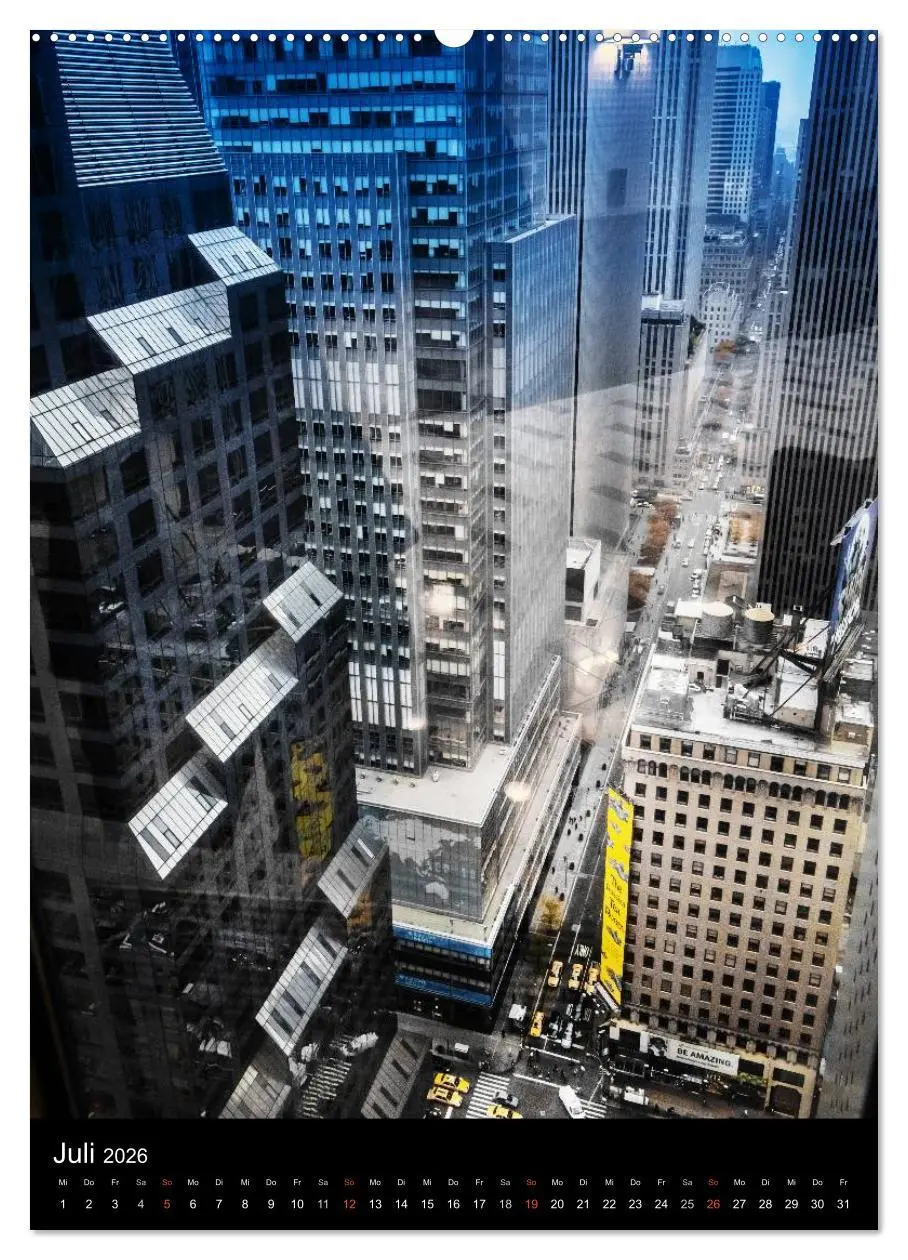 Bild: 9783516487442 | NEW YORK - street view (hochwertiger Premium Wandkalender 2026 DIN...