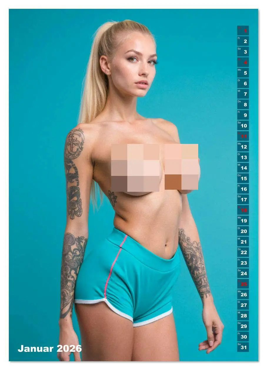 Bild: 9783516627442 | NACKTE BRÜSTE - Unzensierte Frauen mit Tattoo (hochwertiger Premium...