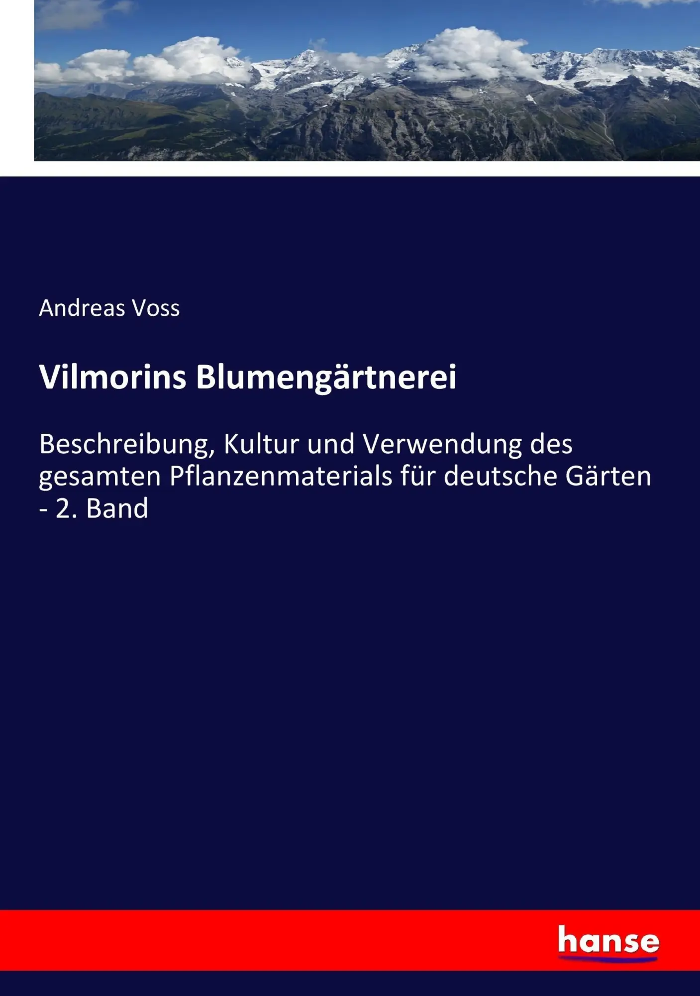 Cover: 9783743647442 | Vilmorins Blumengärtnerei | Andreas Voss | Taschenbuch | Paperback
