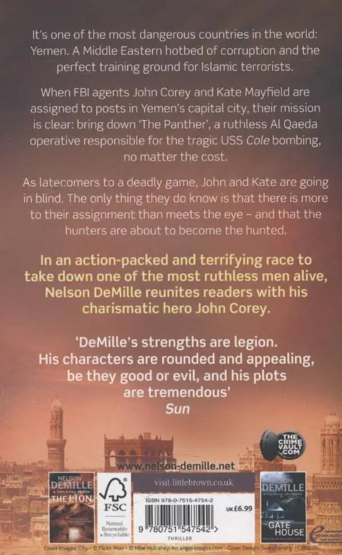 Rückseite: 9780751547542 | The Panther | Nelson DeMille | Taschenbuch | 738 S. | Englisch | 2013