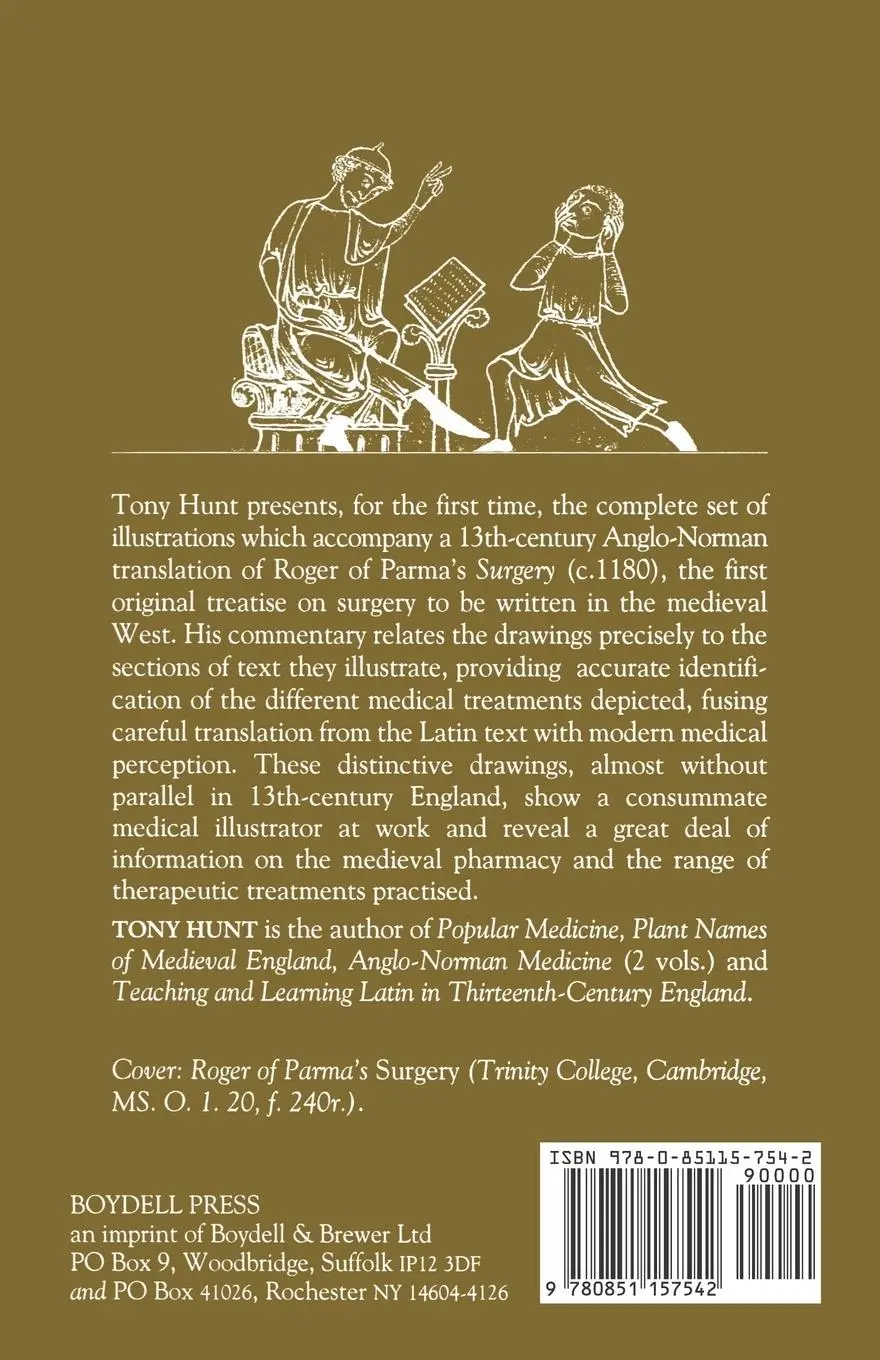 Rückseite: 9780851157542 | The Medieval Surgery | Tony Hunt | Taschenbuch | Englisch | 1999