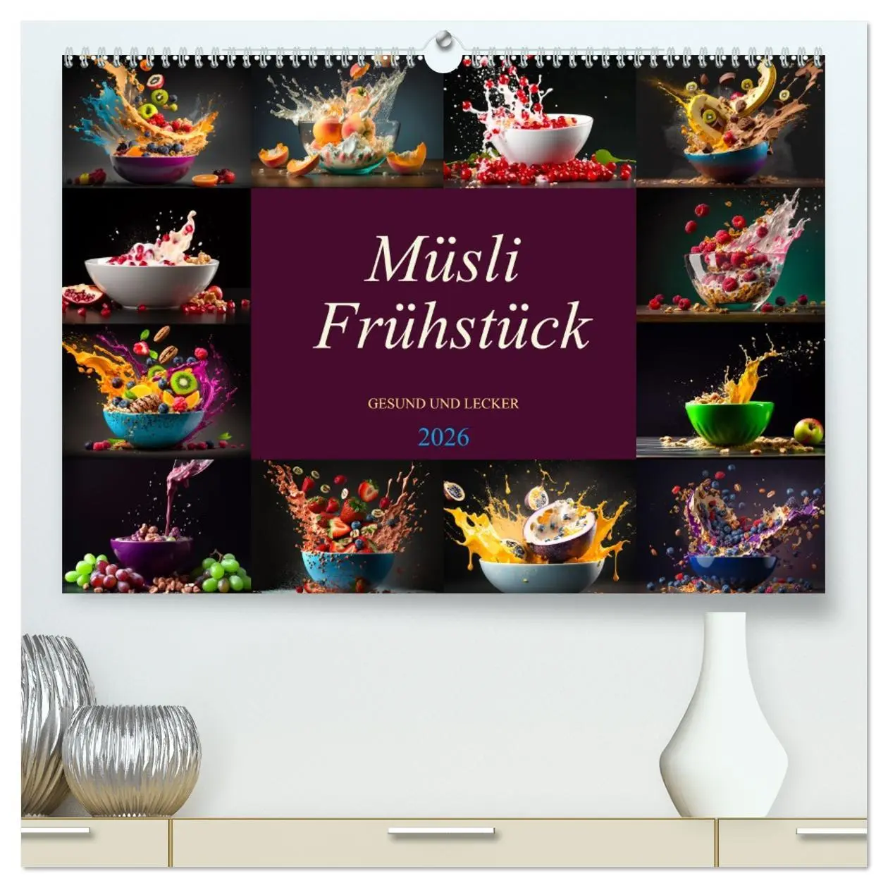 Cover: 9783457527542 | Müsli Frühstück (hochwertiger Premium Wandkalender 2026 DIN A2...
