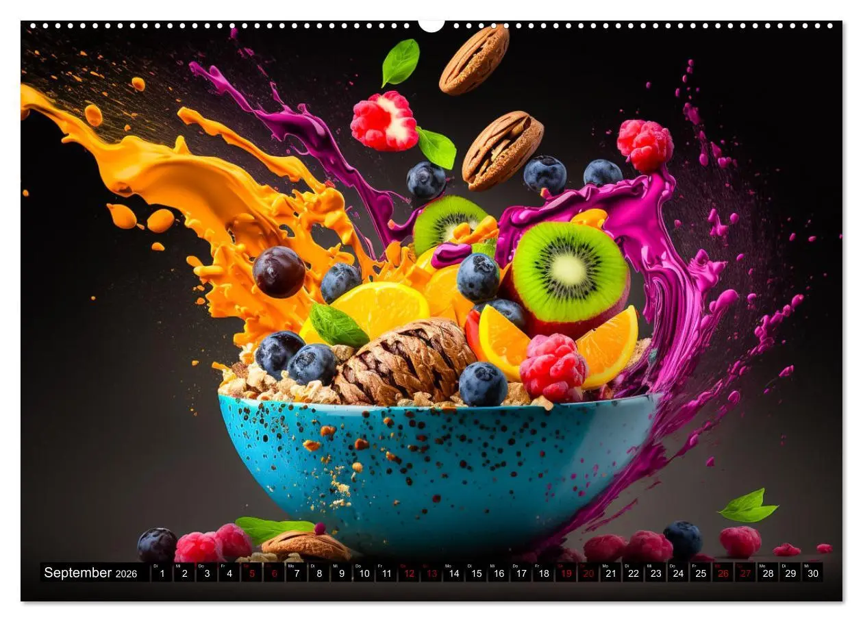 Bild: 9783457527542 | Müsli Frühstück (hochwertiger Premium Wandkalender 2026 DIN A2...