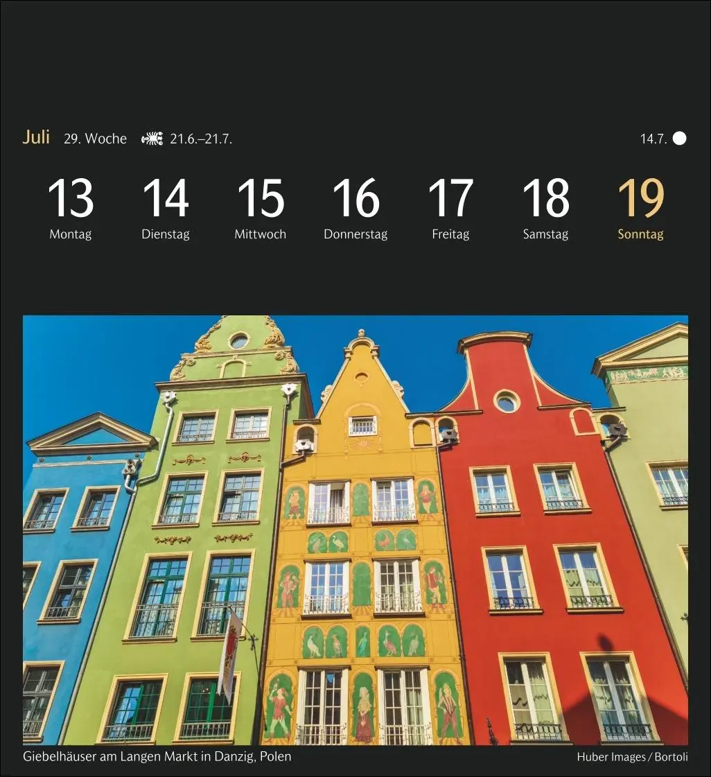 Bild: 9783840037542 | Die Welt in Farben Postkartenkalender 2026 - Kalender mit 53...