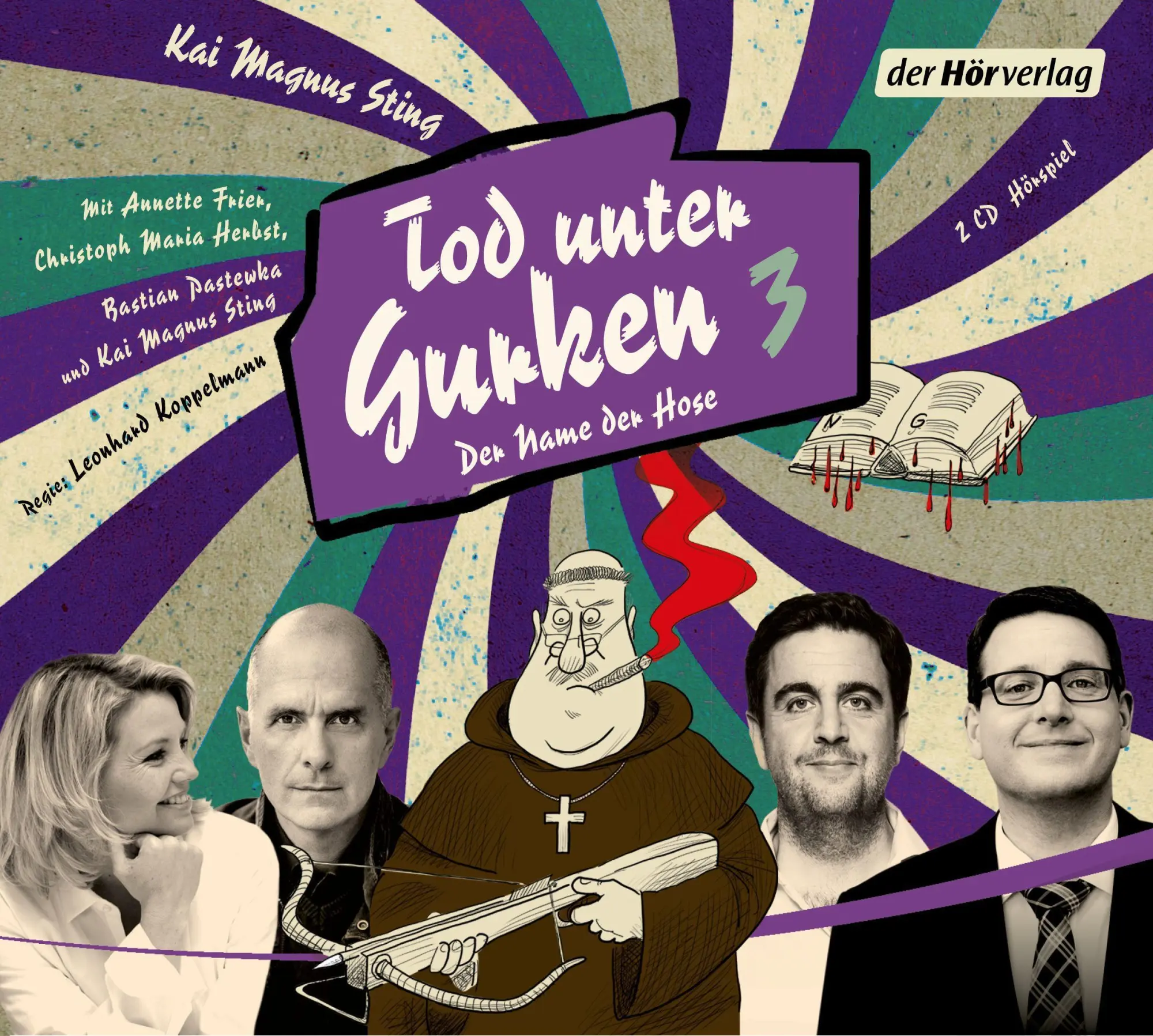 Cover: 9783844547542 | Tod unter Gurken 3 | Noch ein mörderischer Krimi-Spaß | Sting | CD