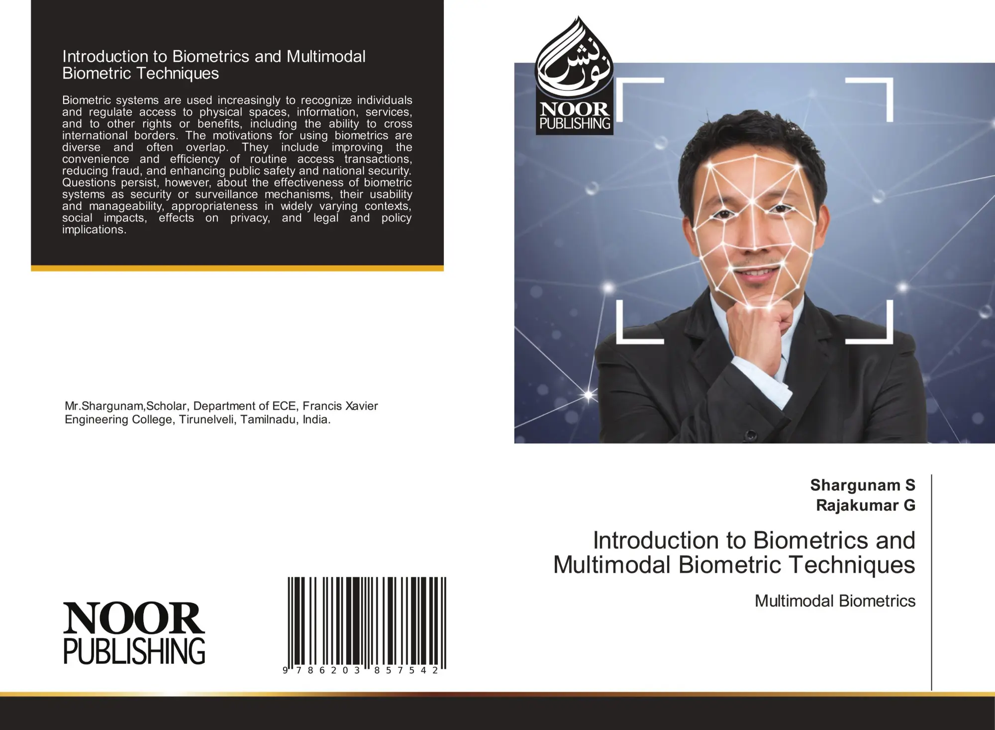 Cover: 9786203857542 | Introduction to Biometrics and Multimodal Biometric Techniques | Buch