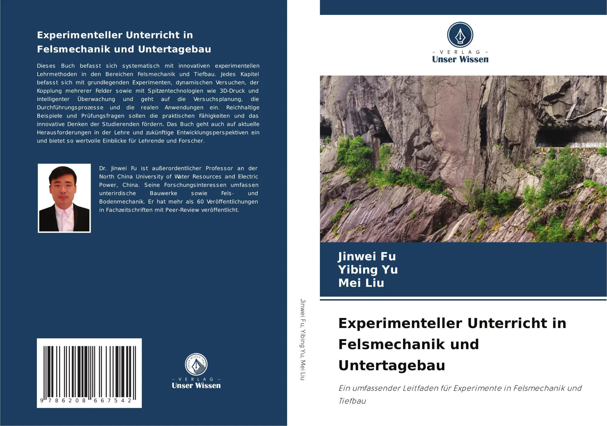 Cover: 9786208667542 | Experimenteller Unterricht in Felsmechanik und Untertagebau | Buch