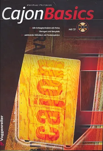 Cover: 4250258307642 | Cajon Basics (+Online Audio) (dt) | Matthias Philipzen