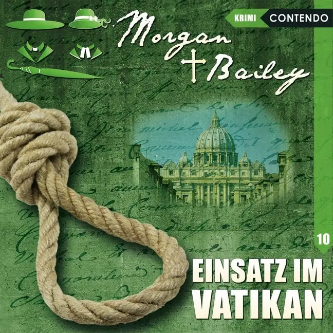 Cover: 9783945757642 | Morgan &amp; Bailey - Einsatz im Vatikan, 1 Audio-CD | Markus Topf | CD