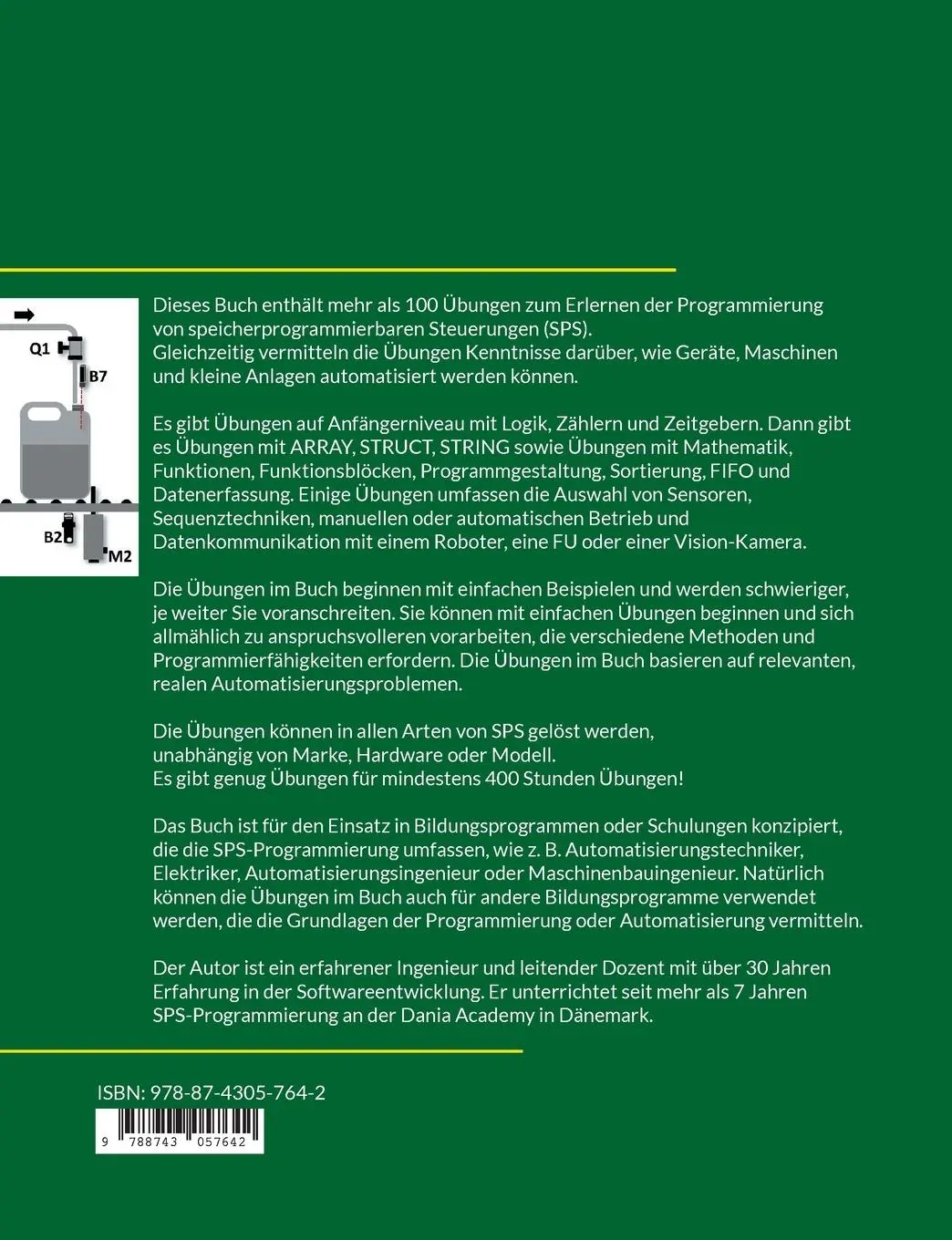 Rückseite: 9788743057642 | Sammlung von Übungen für die SPS-Programmierung | Tom Mejer Antonsen