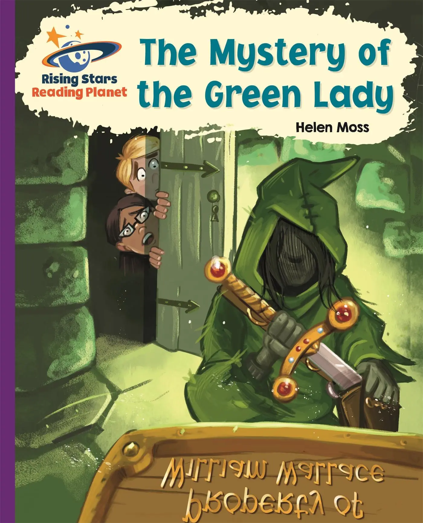 Cover: 9781471877742 | Reading Planet - The Mystery of the Green Lady - Purple: Galaxy | Moss
