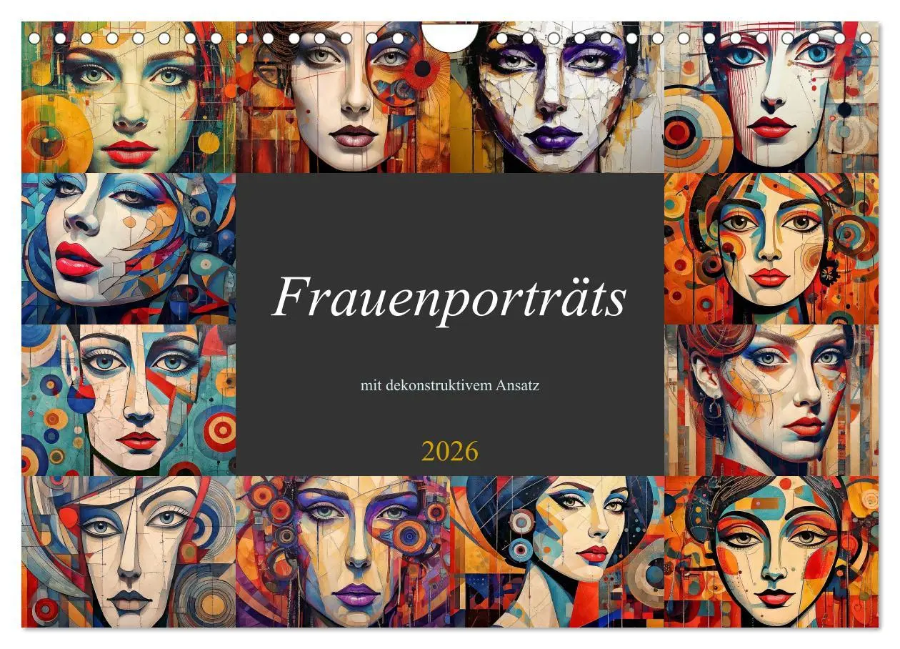 Cover: 9783457297742 | Frauenporträts mit dekonstruktivem Ansatz (Wandkalender 2026 DIN A4...