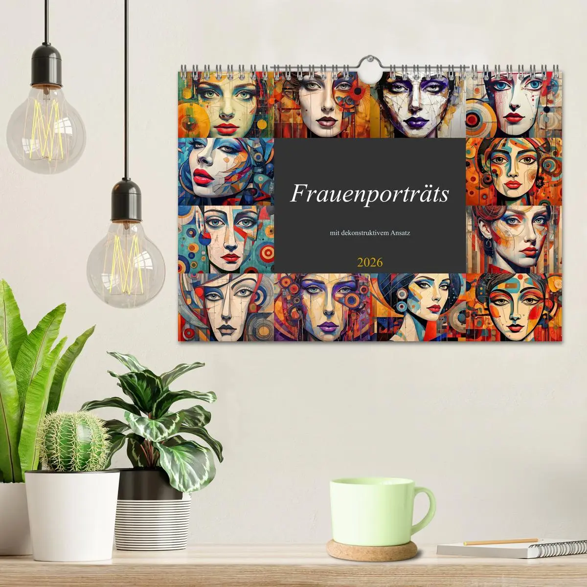 Bild: 9783457297742 | Frauenporträts mit dekonstruktivem Ansatz (Wandkalender 2026 DIN A4...
