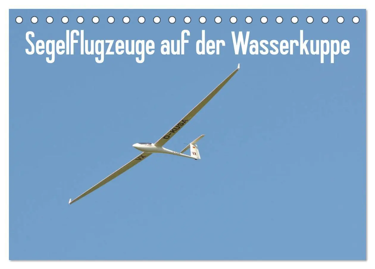Cover: 9783457747742 | Flugzeuge auf der Wasserkuppe 2026 (Tischkalender 2026 DIN A5...