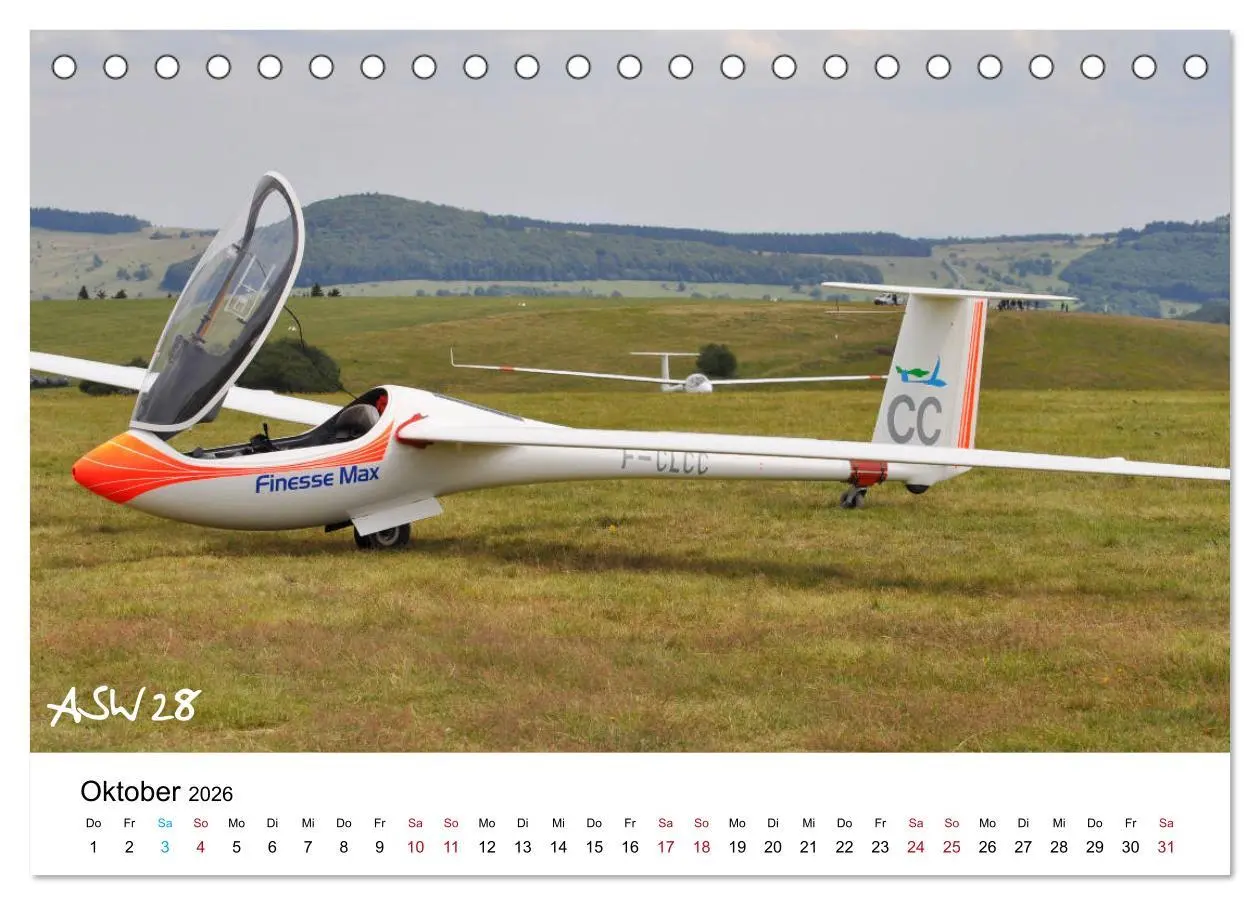 Bild: 9783457747742 | Flugzeuge auf der Wasserkuppe 2026 (Tischkalender 2026 DIN A5...