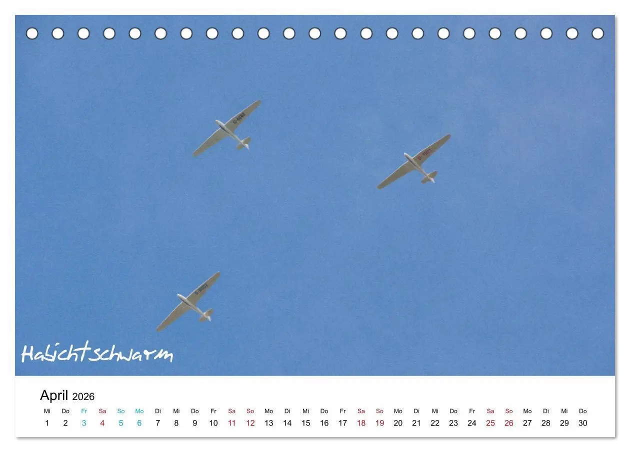 Bild: 9783457747742 | Flugzeuge auf der Wasserkuppe 2026 (Tischkalender 2026 DIN A5...