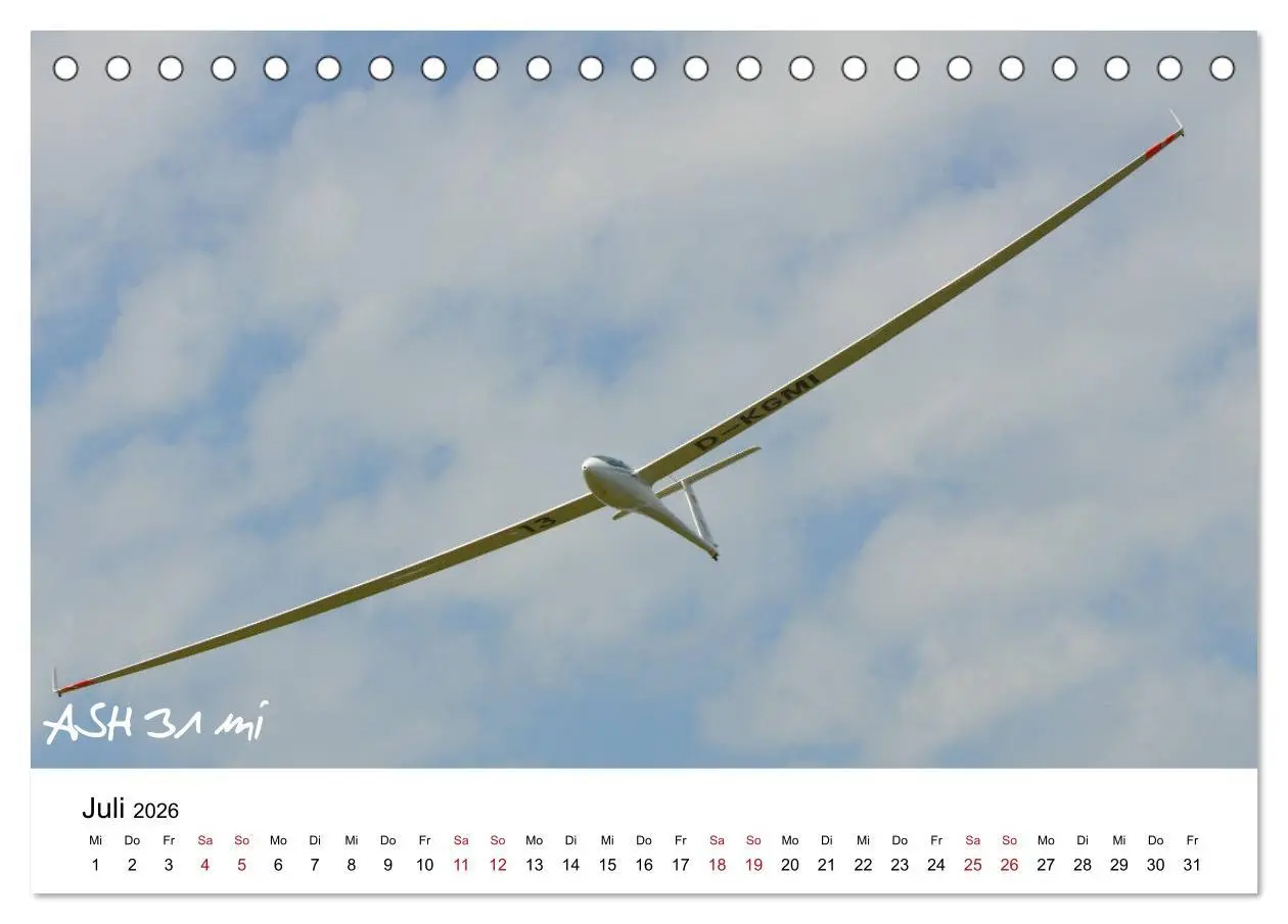 Bild: 9783457747742 | Flugzeuge auf der Wasserkuppe 2026 (Tischkalender 2026 DIN A5...