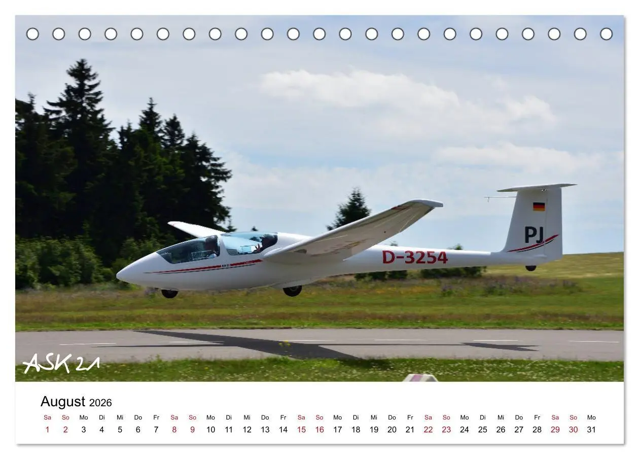 Bild: 9783457747742 | Flugzeuge auf der Wasserkuppe 2026 (Tischkalender 2026 DIN A5...