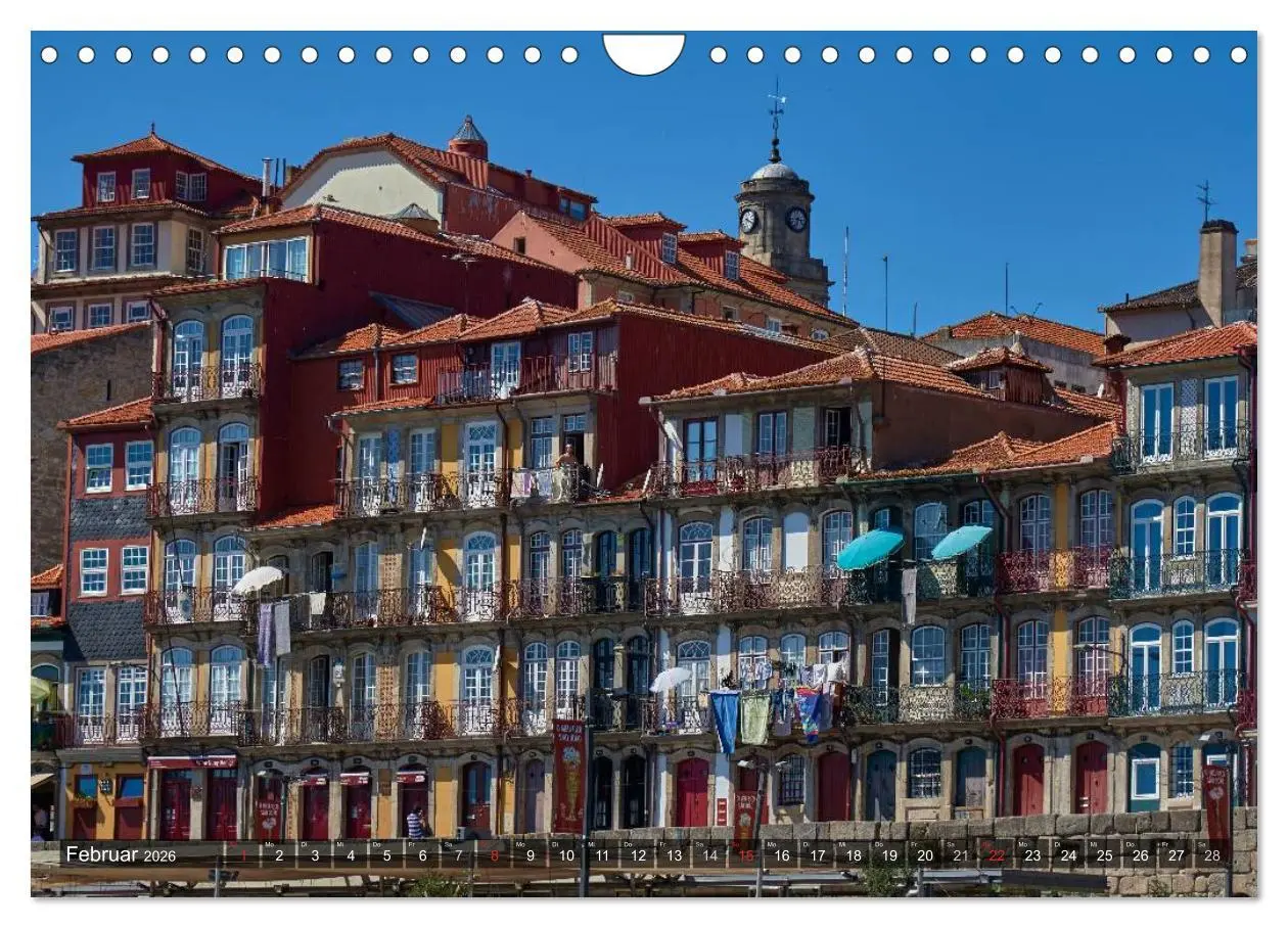 Bild: 9783457987742 | Portugal - Bilder dreier Städte (Wandkalender 2026 DIN A4 quer),...