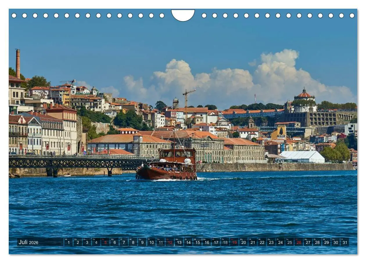 Bild: 9783457987742 | Portugal - Bilder dreier Städte (Wandkalender 2026 DIN A4 quer),...