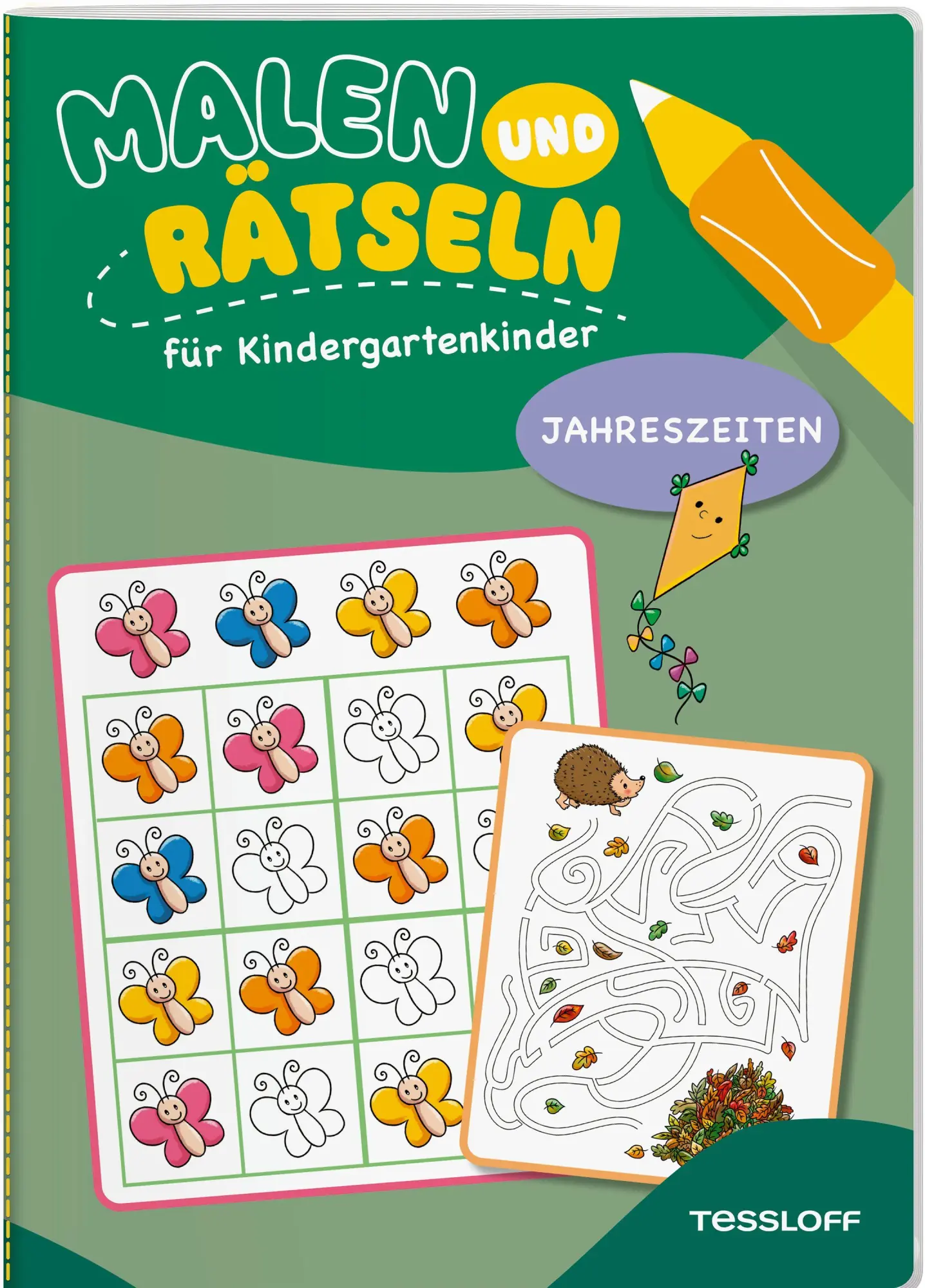 Cover: 9783788647742 | Malen und Rätseln für Kindergartenkinder. Jahreszeiten | Schwendemann