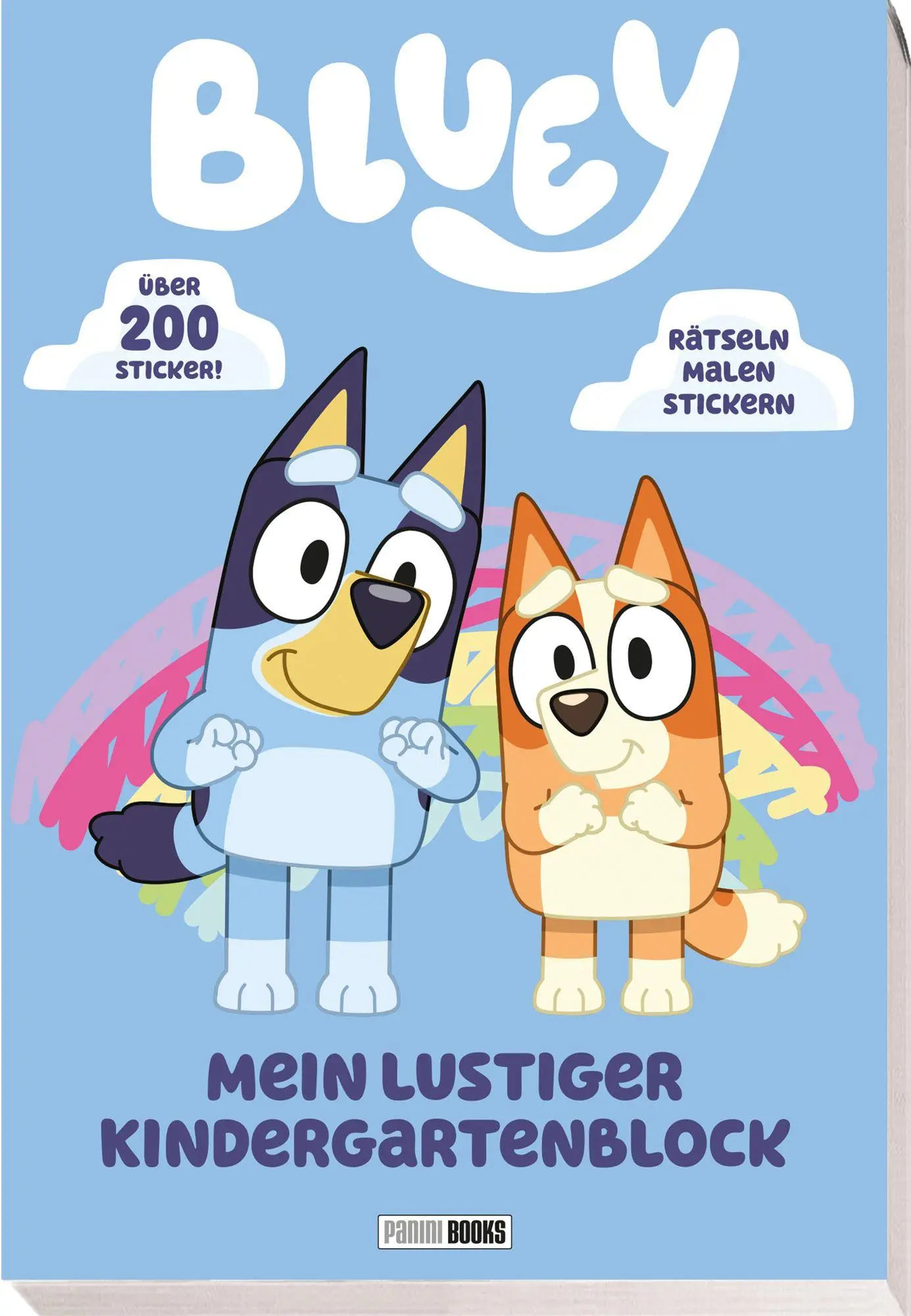 Cover: 9783833247842 | Bluey: Mein lustiger Kindergartenblock | Panini | Taschenbuch | 120 S.