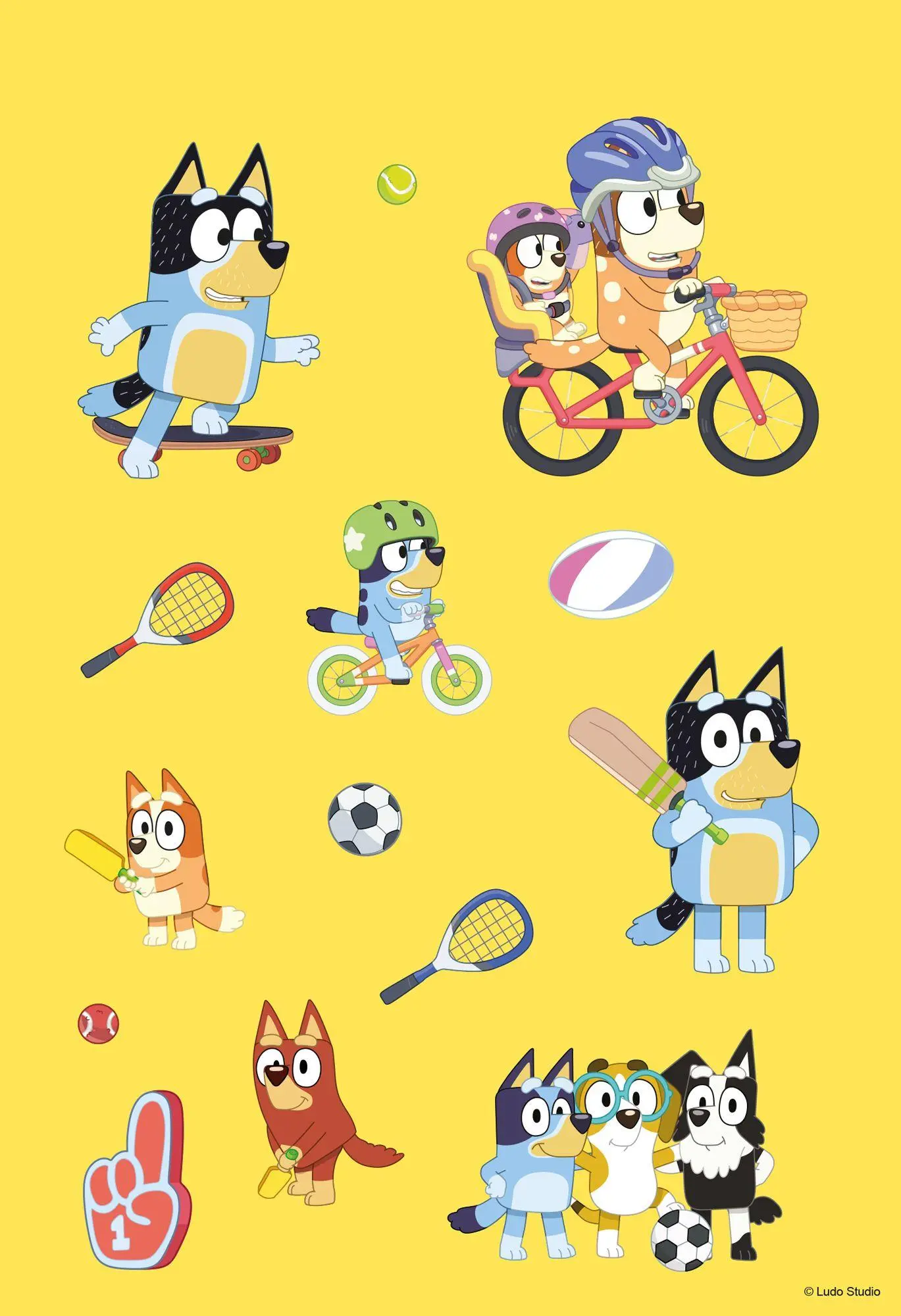 Bild: 9783833247842 | Bluey: Mein lustiger Kindergartenblock | Panini | Taschenbuch | 120 S.