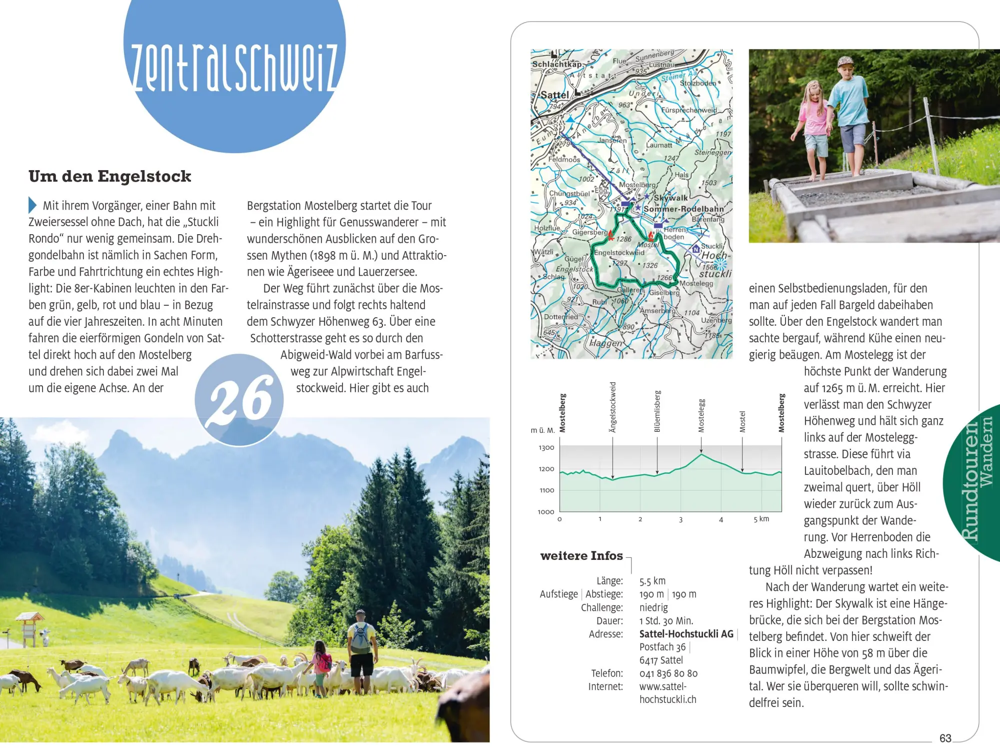 Bild: 9783259037942 | Kümmerly+Frey Erlebnis Schweiz Wandern Rundtouren - Wanderführer | AG