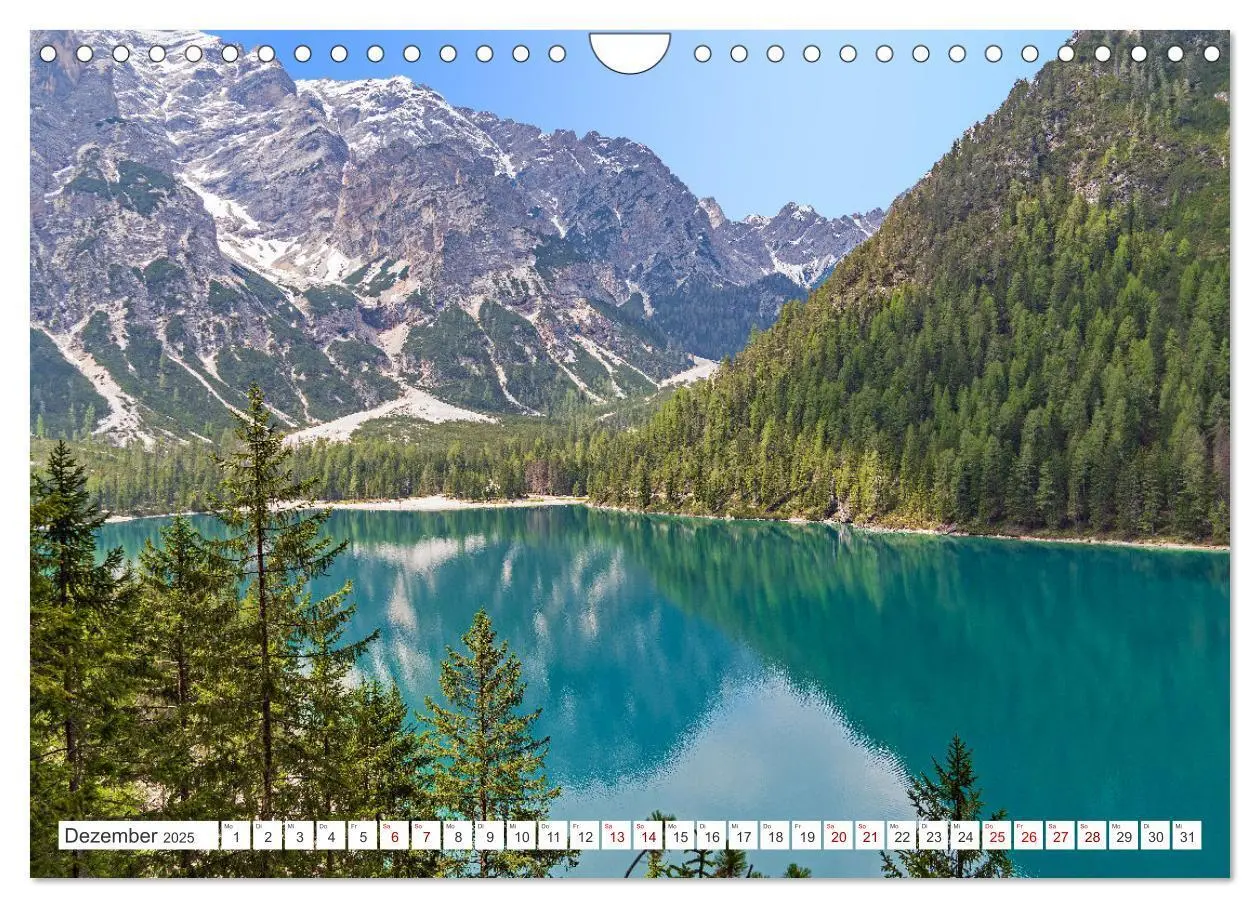 Bild: 9783383857942 | Südtirol - Von Meran bis zum Pragser Wildsee (Wandkalender 2025 DIN...