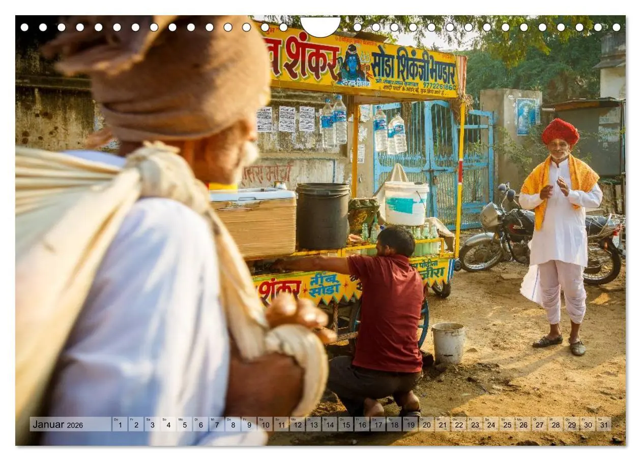 Bild: 9783457967942 | Alltag in Indien (Wandkalender 2026 DIN A4 quer), CALVENDO...