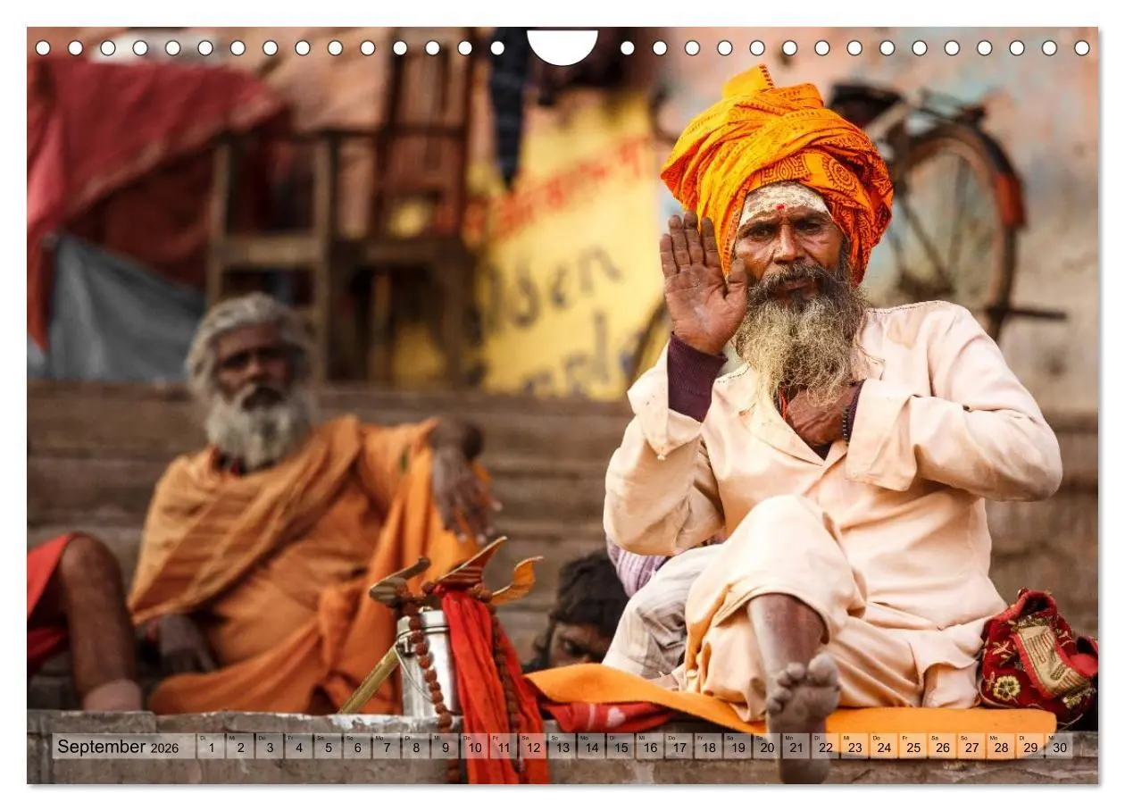 Bild: 9783457967942 | Alltag in Indien (Wandkalender 2026 DIN A4 quer), CALVENDO...