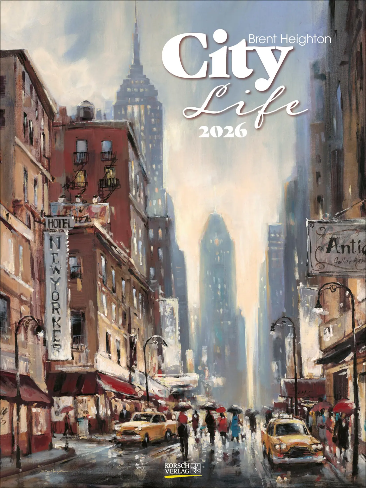 Cover: 9783731887942 | City Life 2026 | Verlag Korsch | Kalender | Spiralbindung | 14 S.