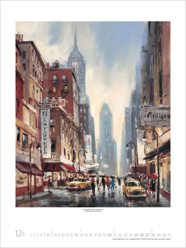 Bild: 9783731887942 | City Life 2026 | Verlag Korsch | Kalender | Spiralbindung | 14 S.