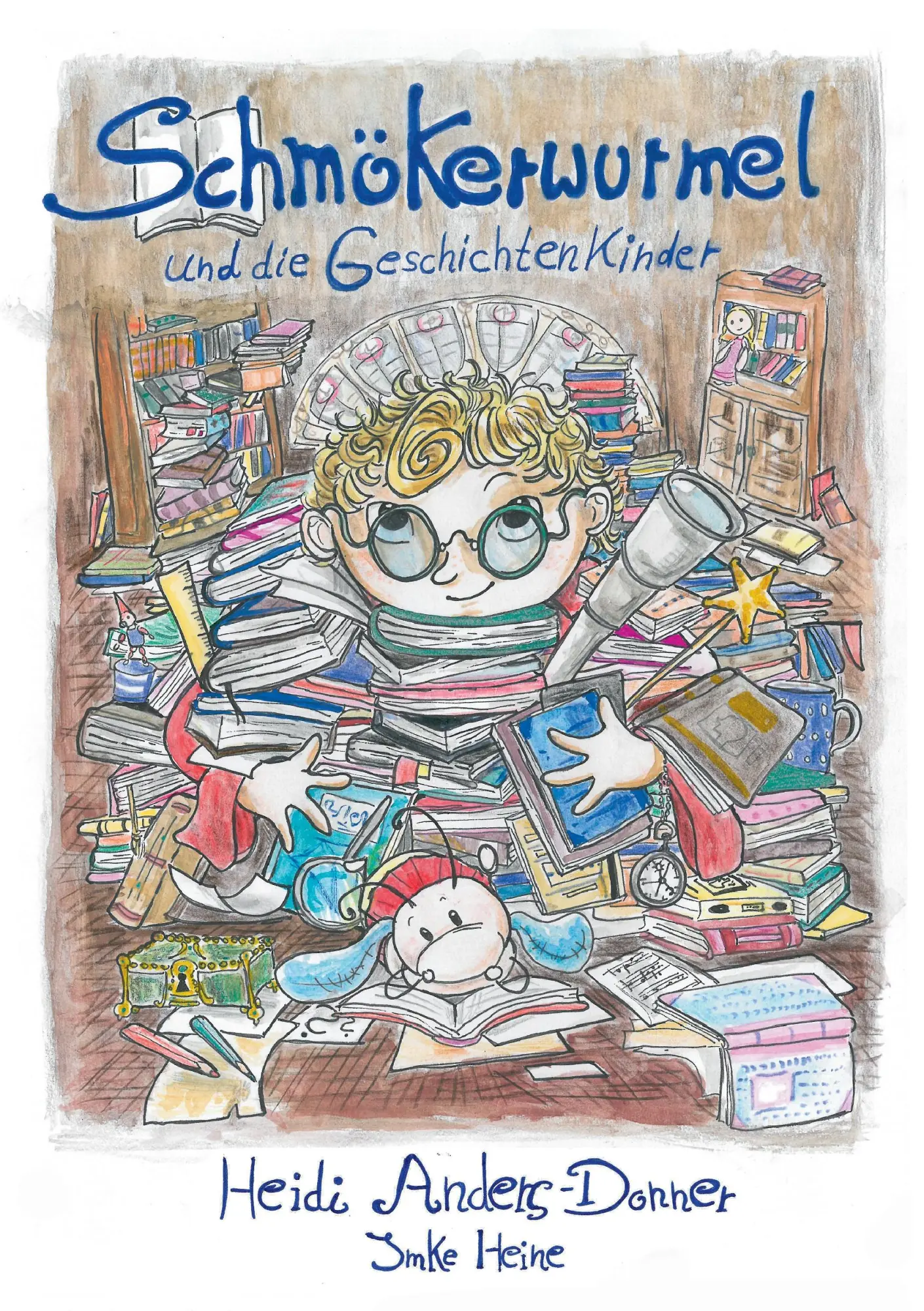 Cover: 9783741237942 | Schmökerwurmel und die Geschichtenkinder | Heidi Anders-Donner | Buch
