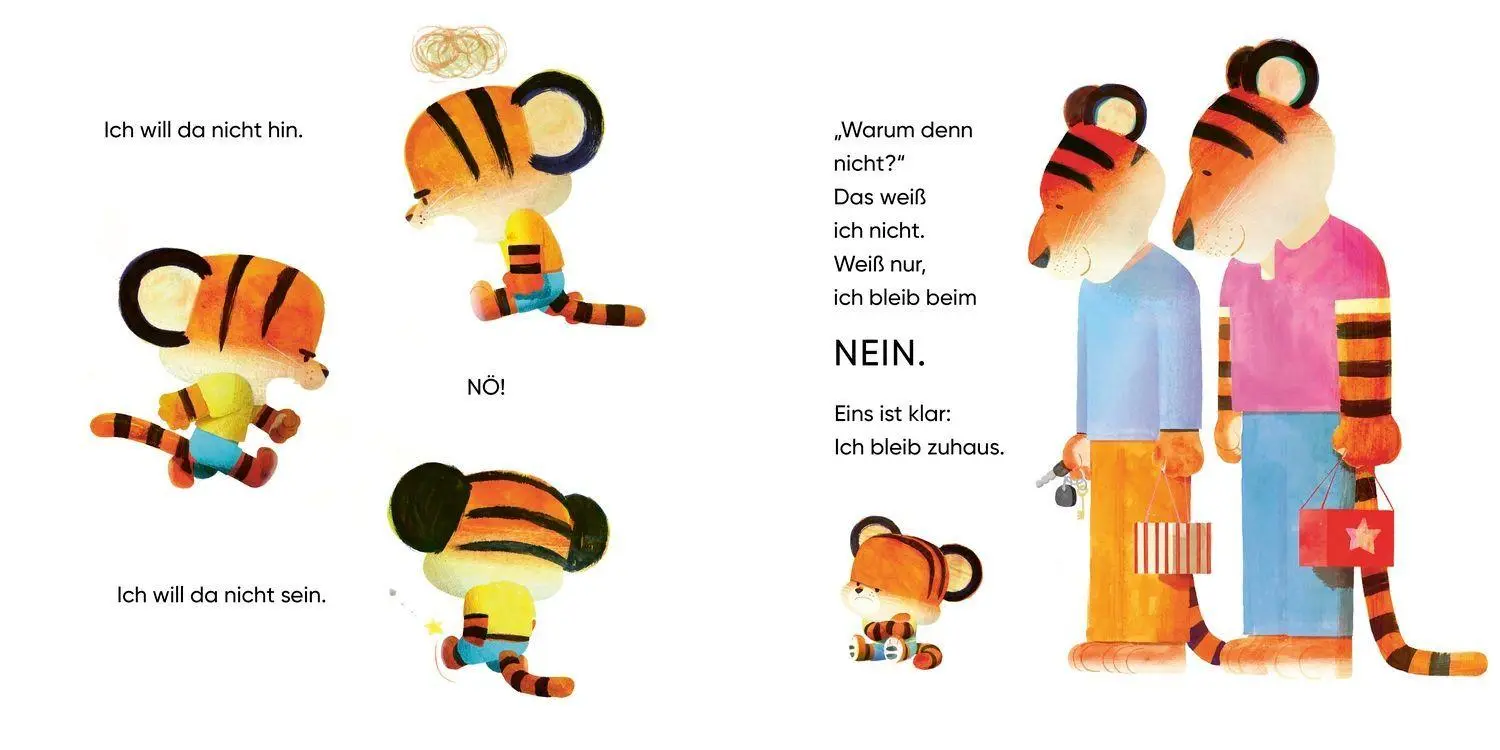 Bild: 9783751207942 | Kleiner Tiger, große Gefühle. Ich WILL aber NICHT! | Smriti Halls