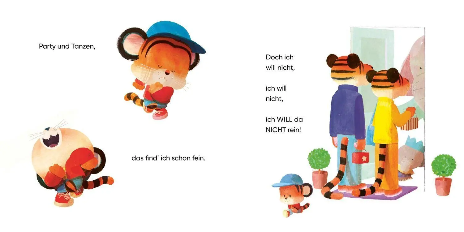 Bild: 9783751207942 | Kleiner Tiger, große Gefühle. Ich WILL aber NICHT! | Smriti Halls