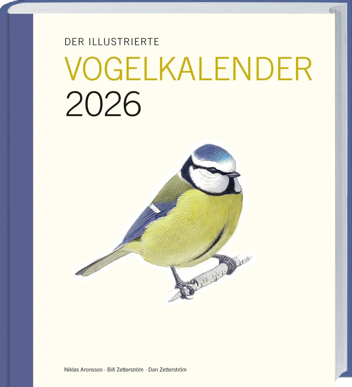 Cover: 9783784357942 | Der illustrierte Vogelkalender 2026 | Niklas Aronsson | Kalender