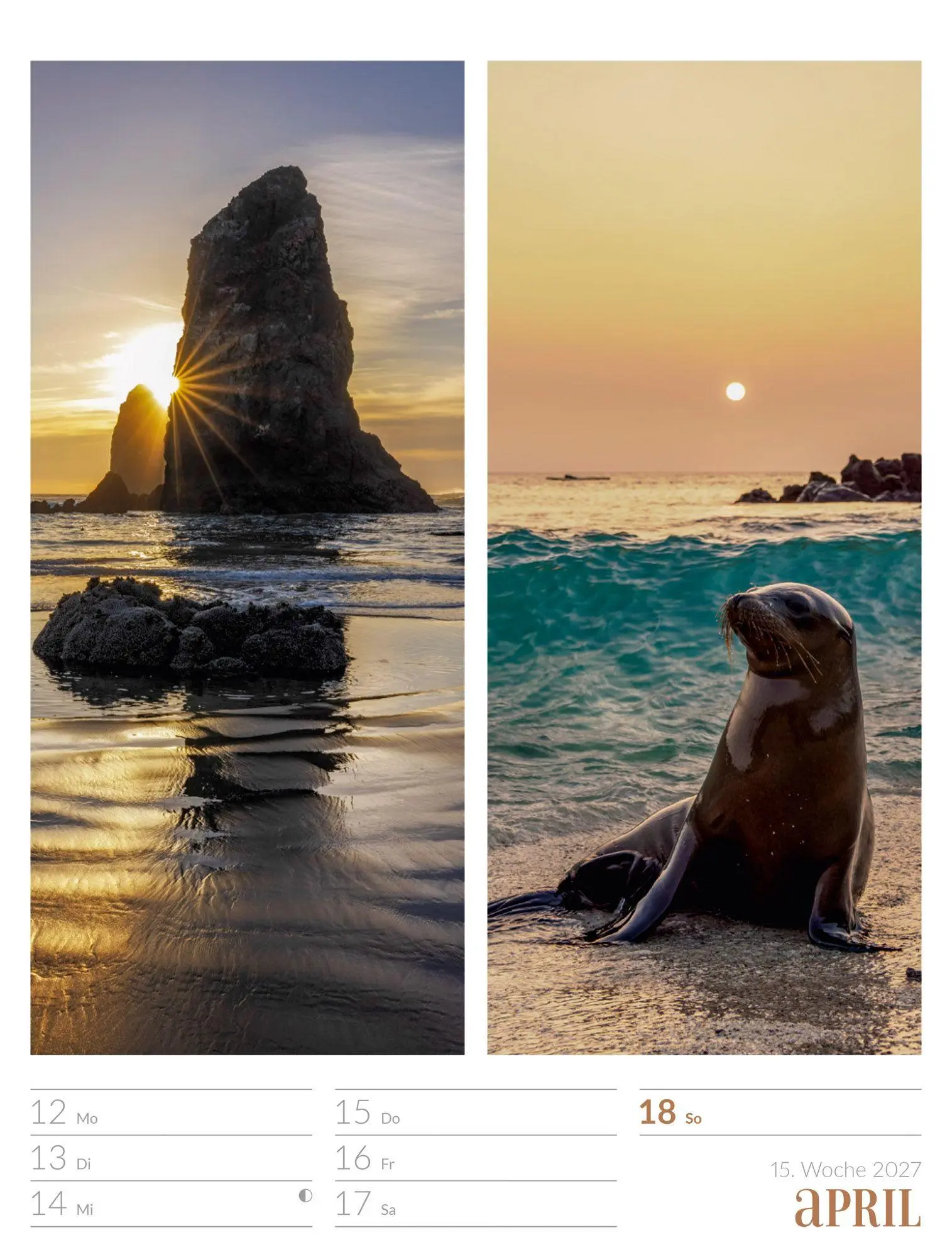Bild: 9783838427942 | Farben der Natur Wochenplaner Kalender 2027 | GmbH | Kalender | 56 S.