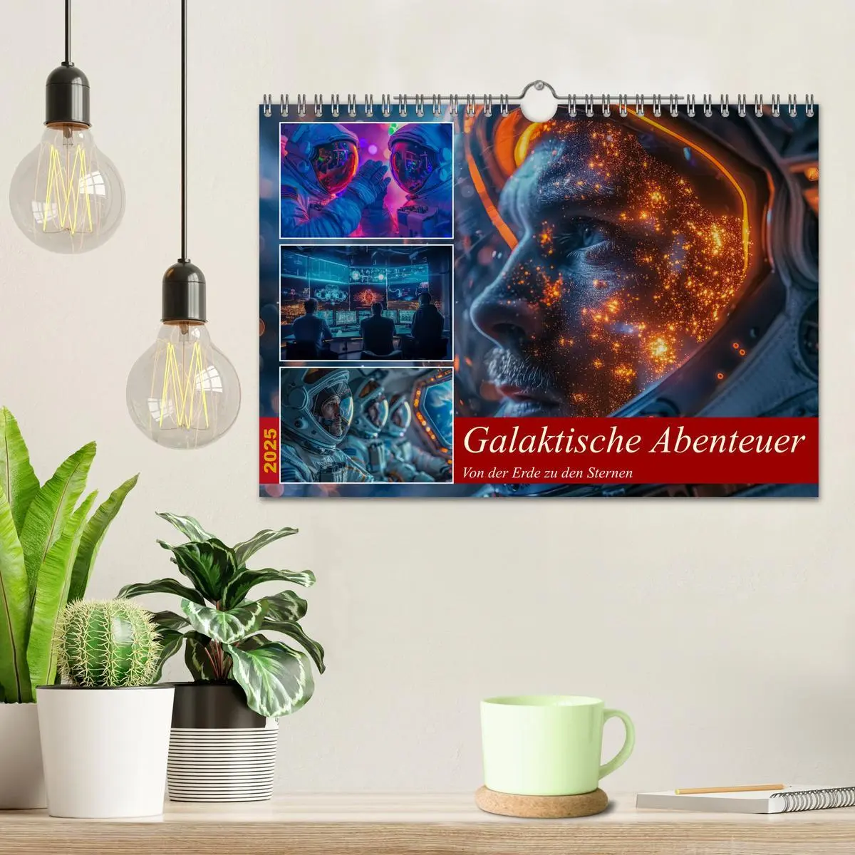 Bild: 9783457168042 | Galaktische Abenteuer (Wandkalender 2025 DIN A4 quer), CALVENDO...
