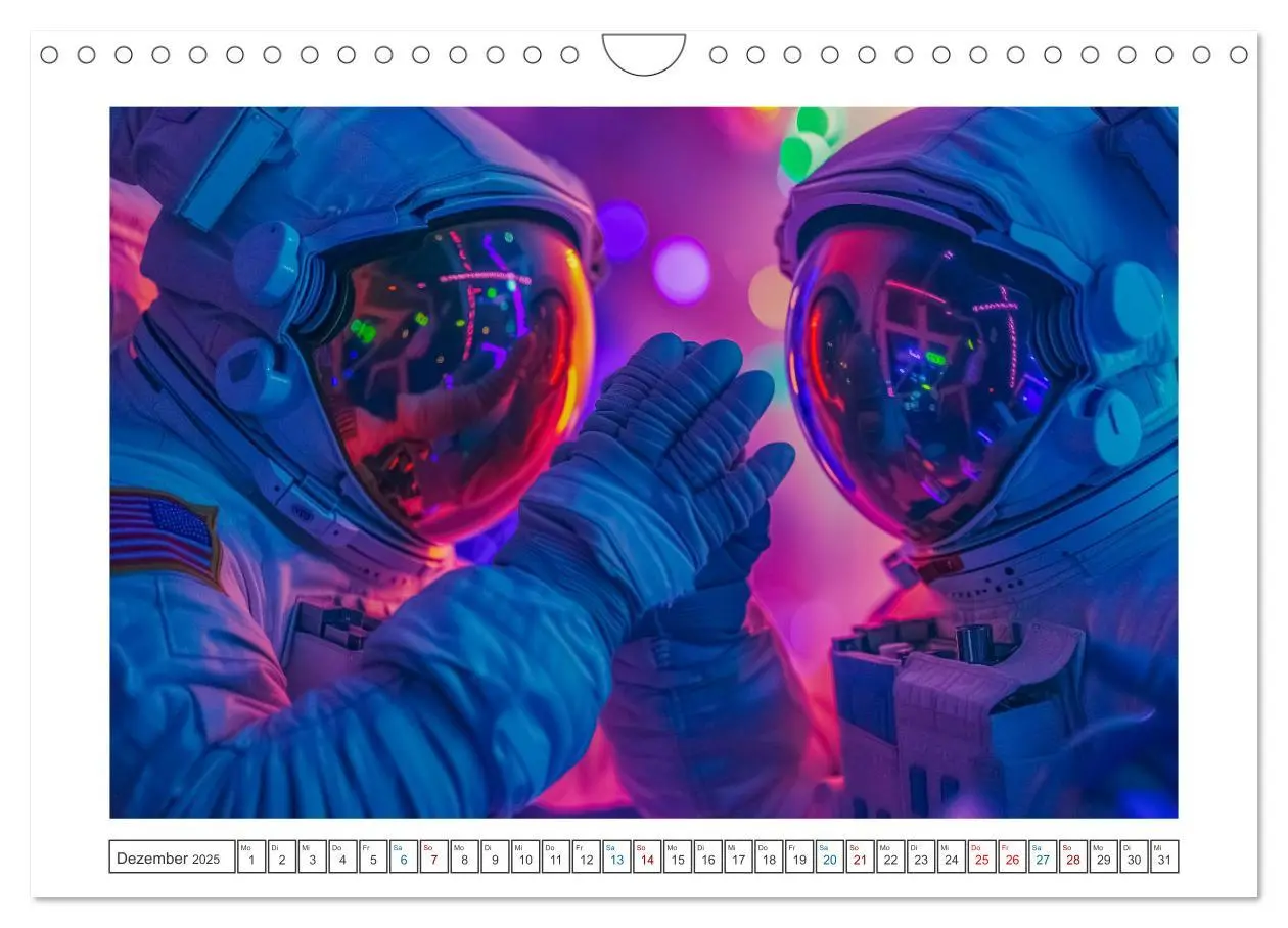 Bild: 9783457168042 | Galaktische Abenteuer (Wandkalender 2025 DIN A4 quer), CALVENDO...
