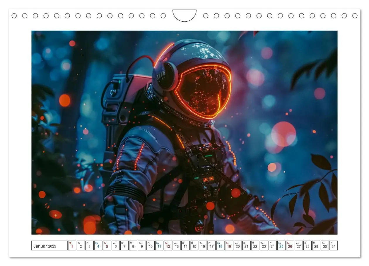 Bild: 9783457168042 | Galaktische Abenteuer (Wandkalender 2025 DIN A4 quer), CALVENDO...
