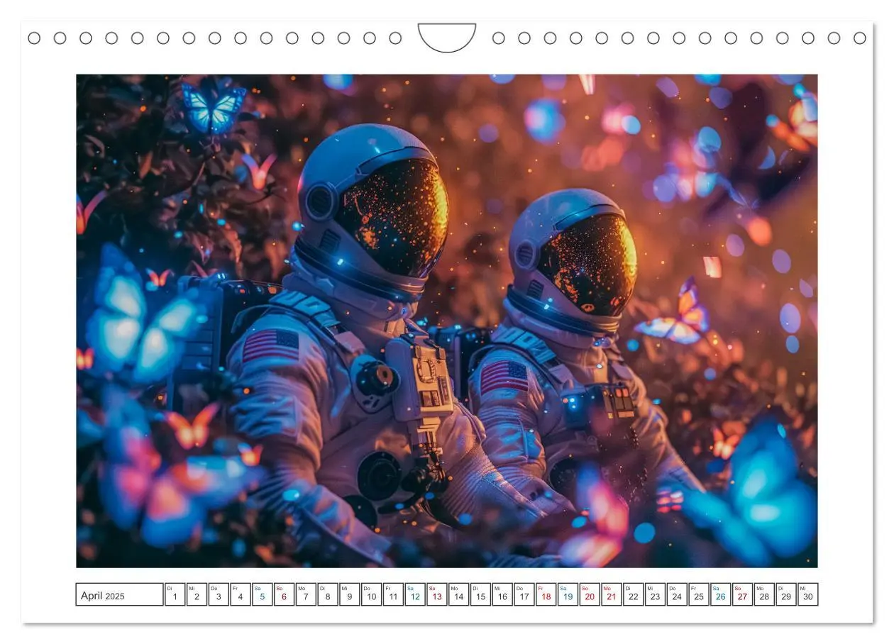 Bild: 9783457168042 | Galaktische Abenteuer (Wandkalender 2025 DIN A4 quer), CALVENDO...