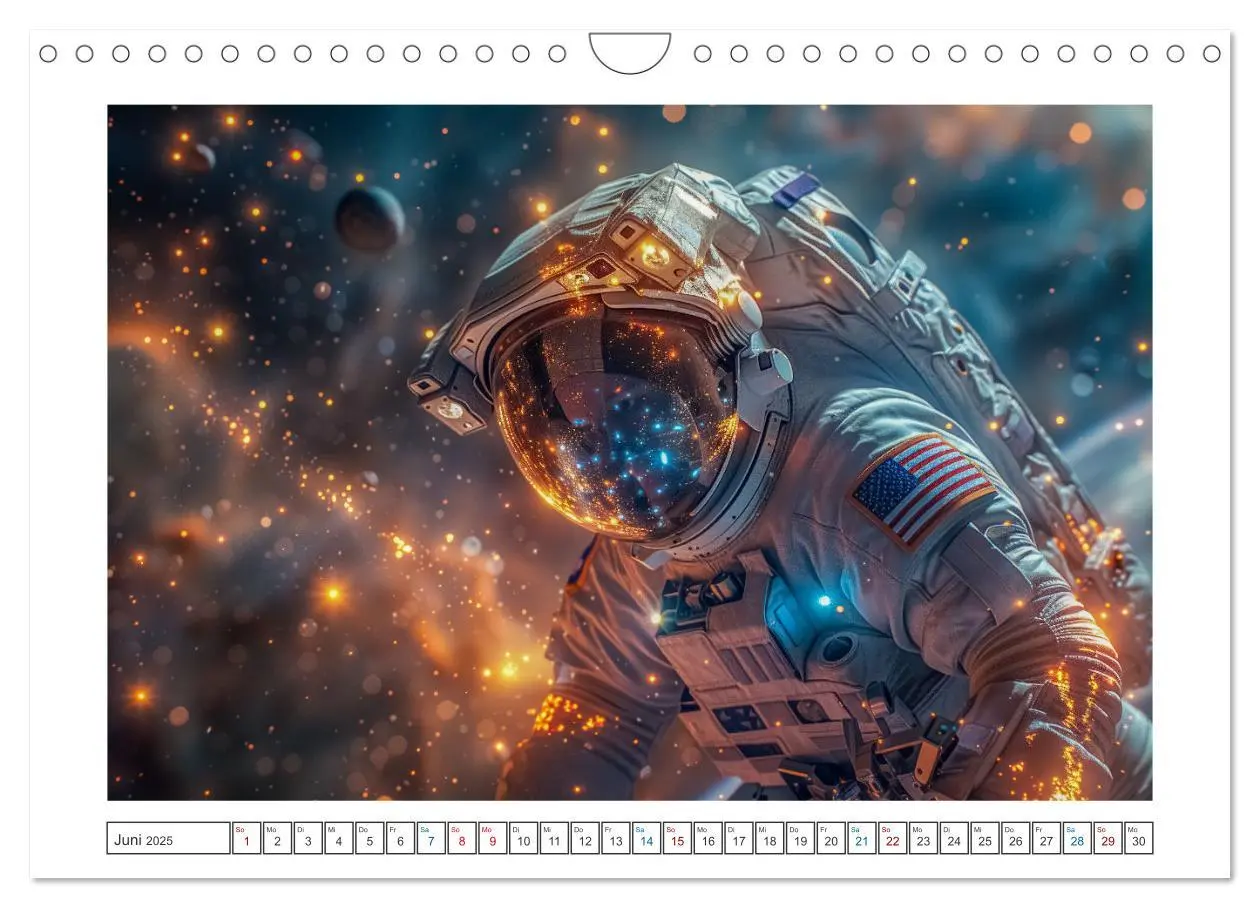 Bild: 9783457168042 | Galaktische Abenteuer (Wandkalender 2025 DIN A4 quer), CALVENDO...