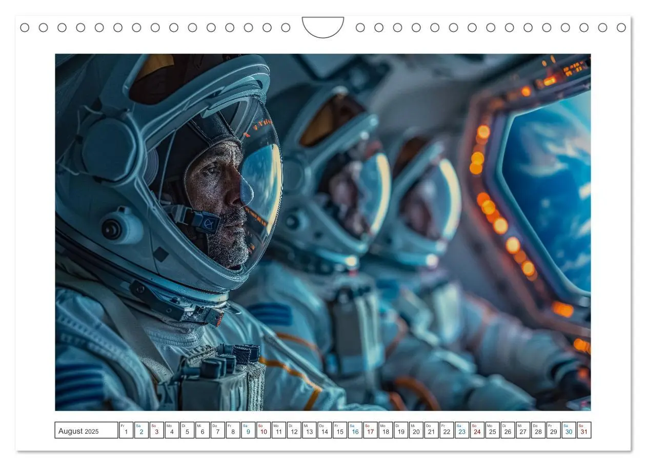 Bild: 9783457168042 | Galaktische Abenteuer (Wandkalender 2025 DIN A4 quer), CALVENDO...